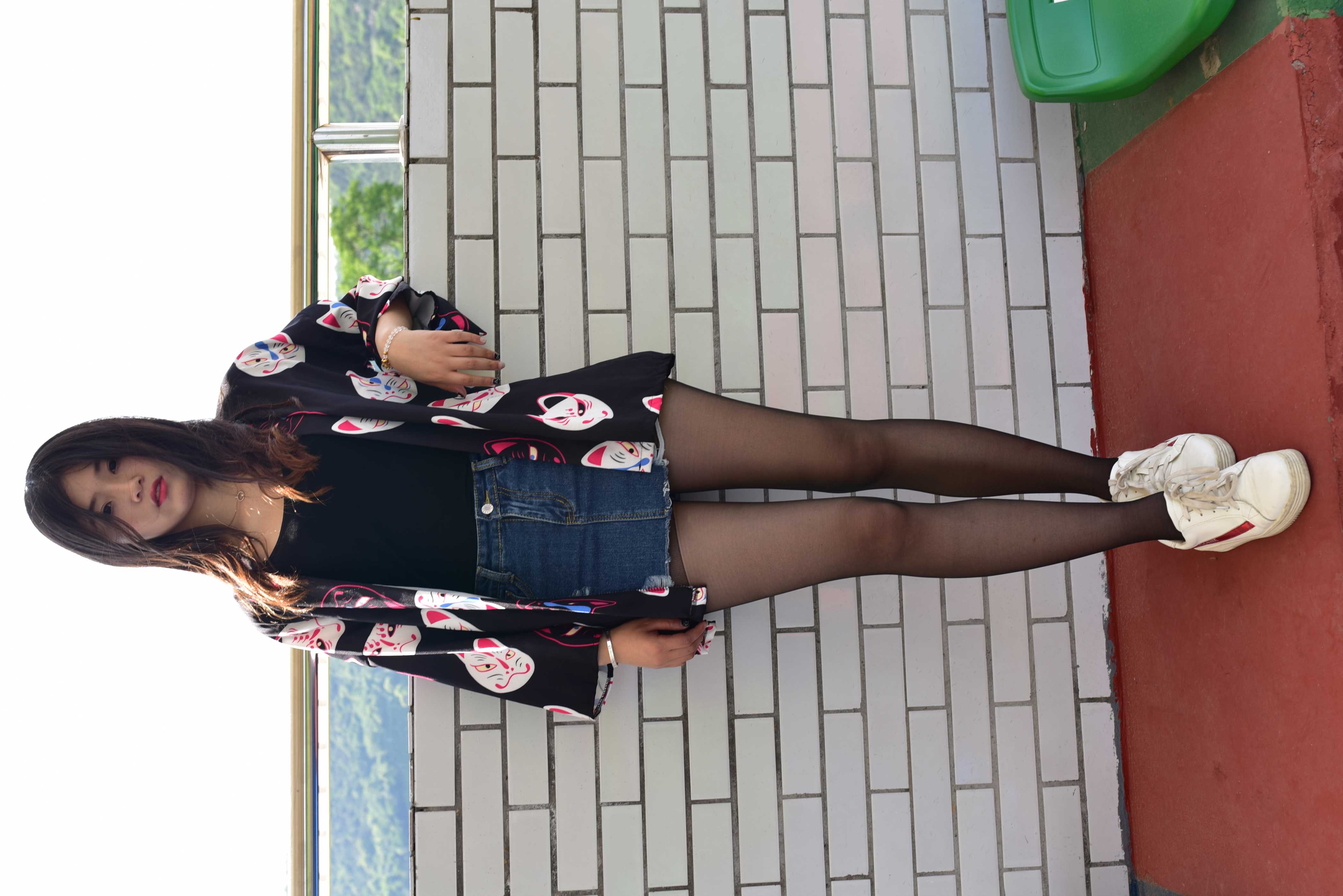 图片[6]-大生模拍 NO.248 操场牛仔裙黑丝[25P／337MB]-COS写真在线网