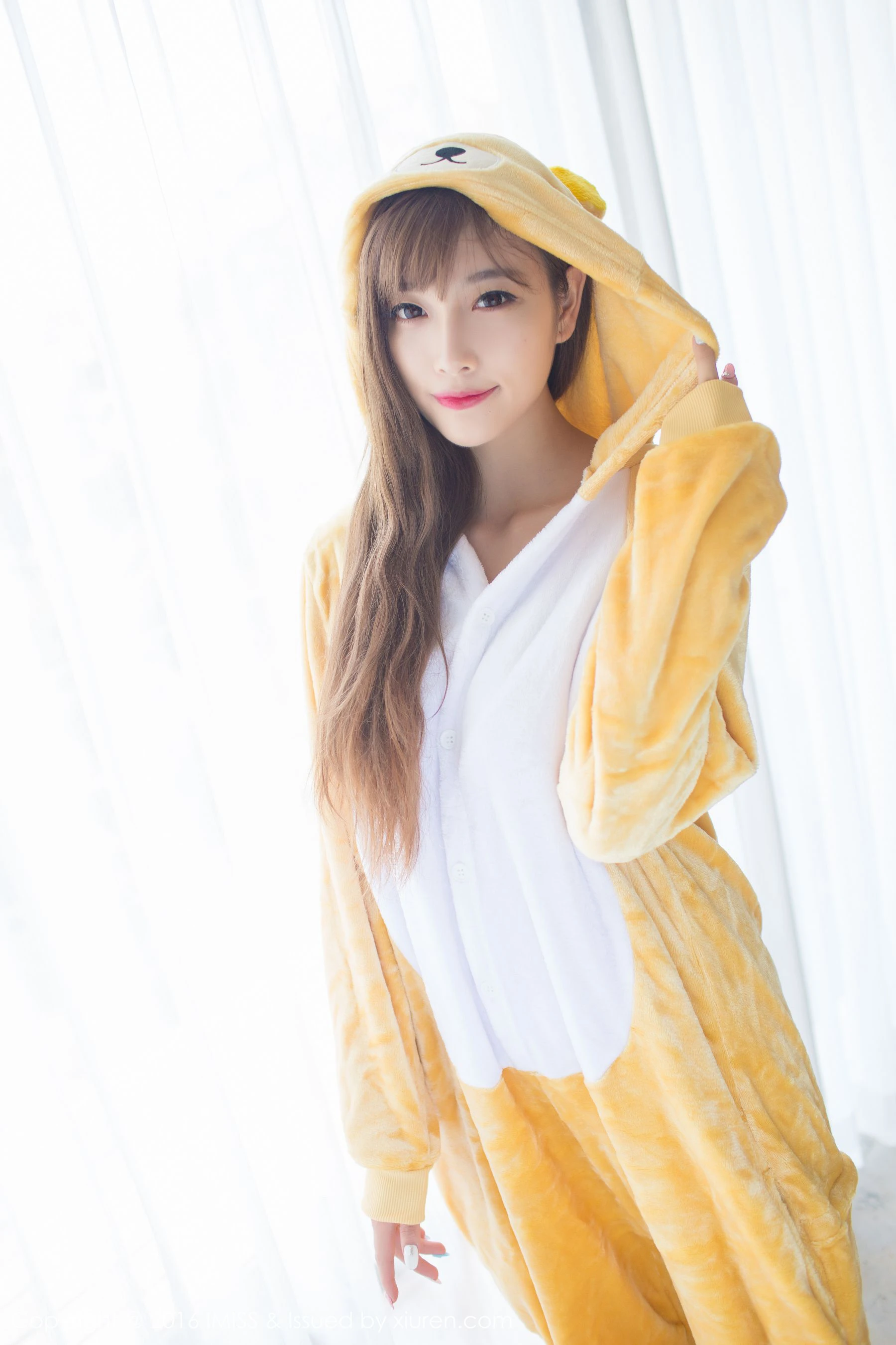 图片[4]-sugar小甜心CC《美女扮野兽+旗袍与丝袜》 爱蜜社IMiss Vol.136-COS写真在线网