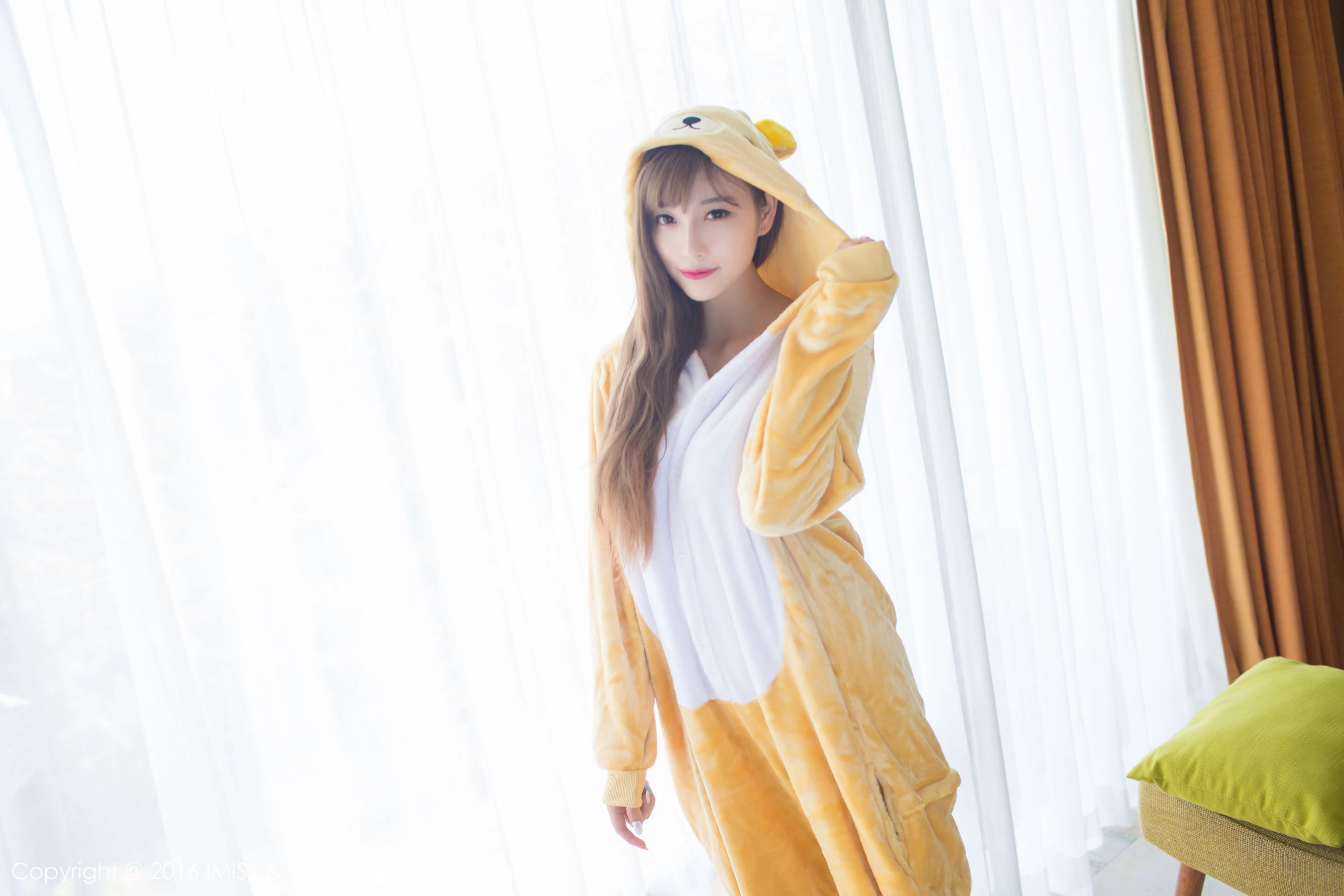 图片[3]-sugar小甜心CC《美女扮野兽+旗袍与丝袜》 爱蜜社IMiss Vol.136-COS写真在线网