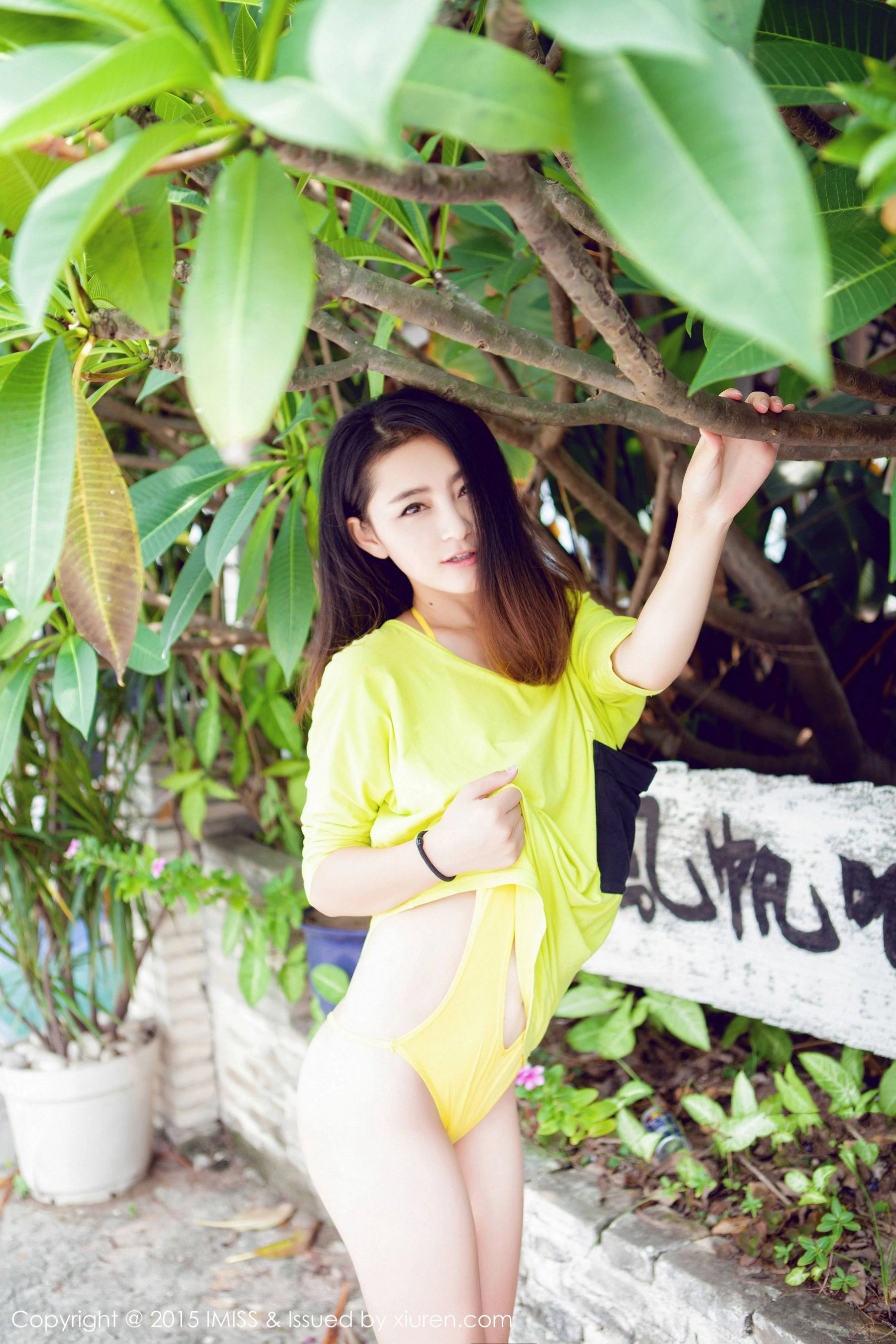 夏茉GIGI《广州外拍》 爱蜜社IMiss Vol.017 插图1
