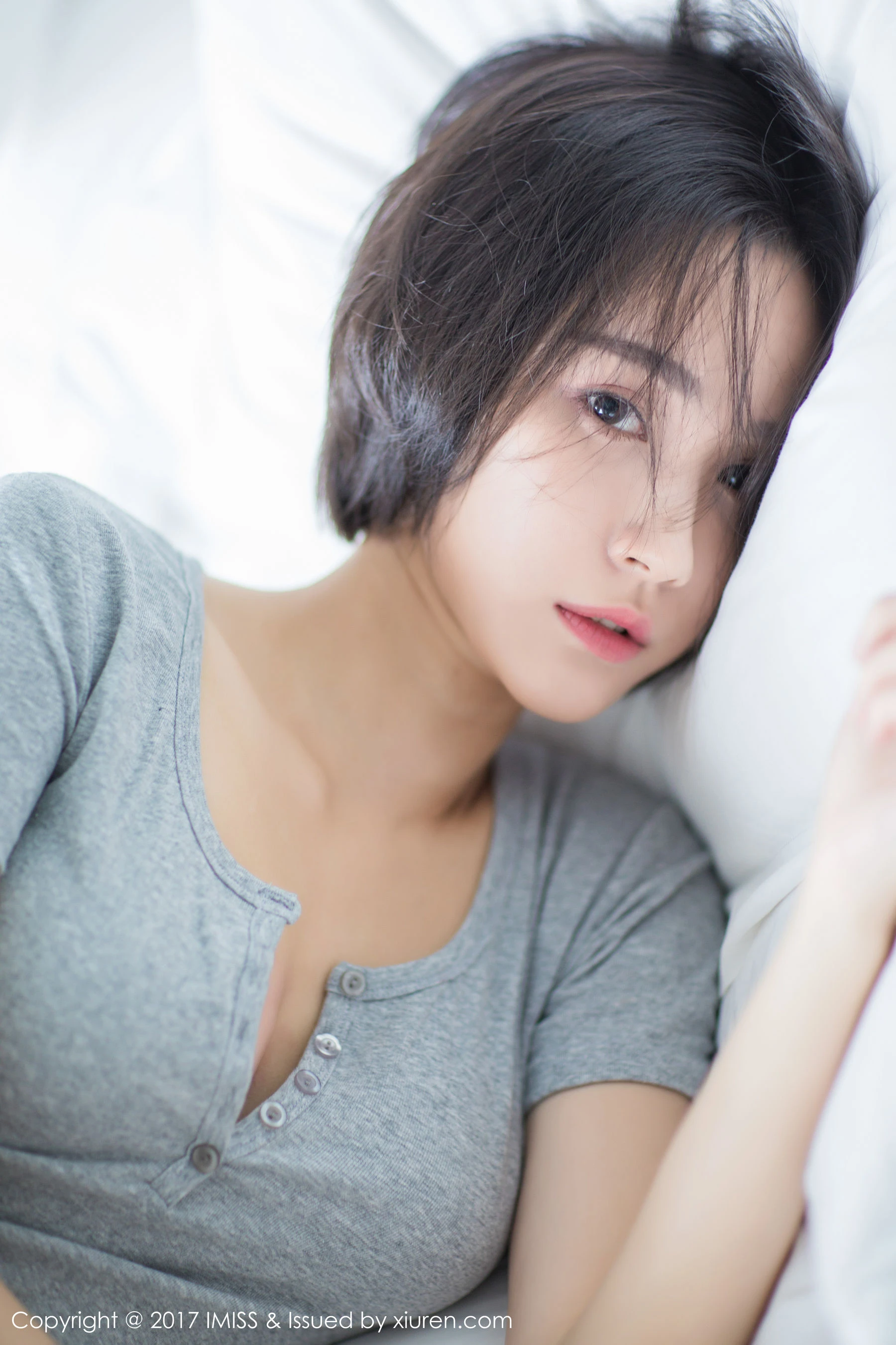 图片[2]-莉雅Livia《日系短发女神》 爱蜜社 VOL.178-COS写真在线网