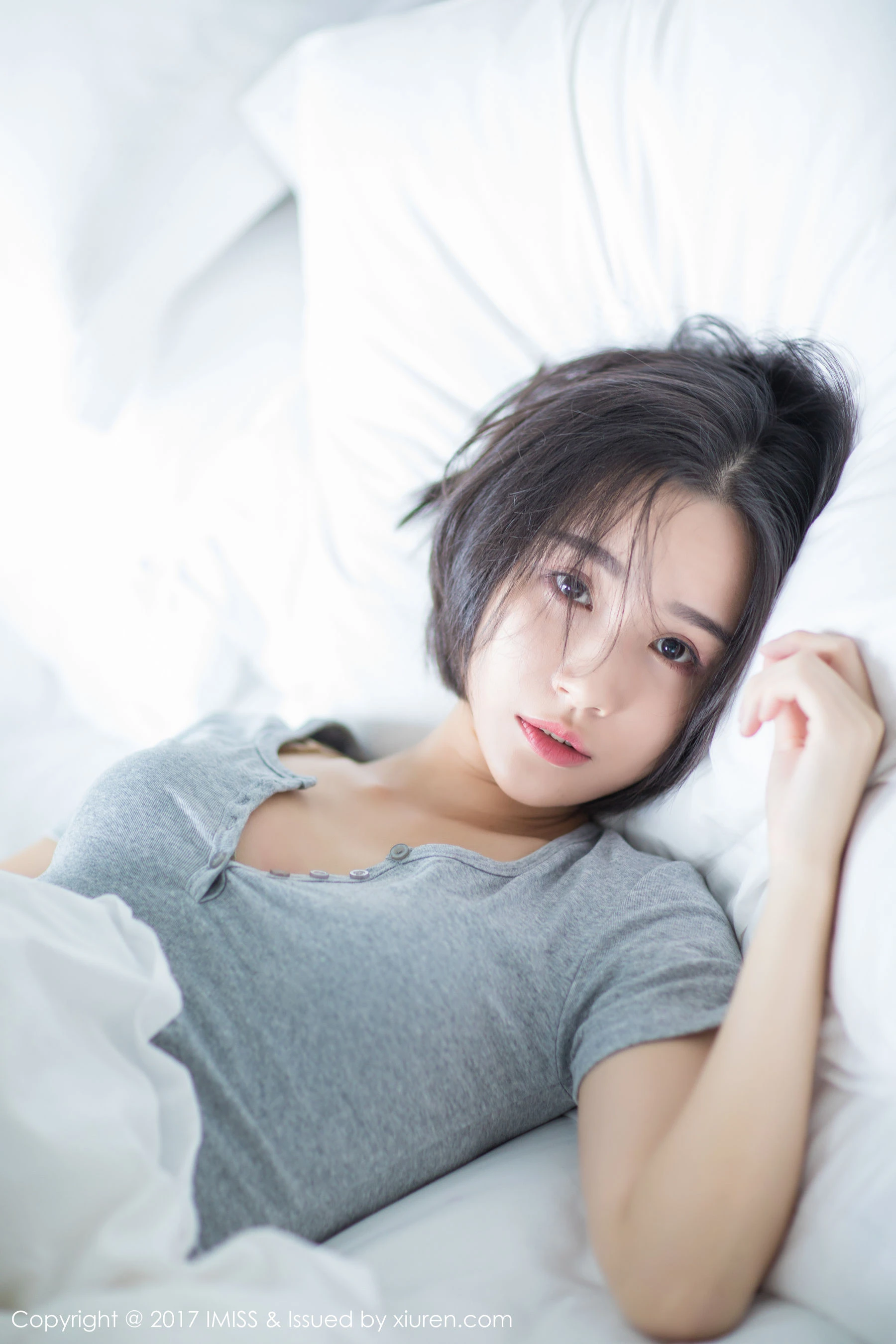 图片[3]-莉雅Livia《日系短发女神》 爱蜜社 VOL.178-COS写真在线网