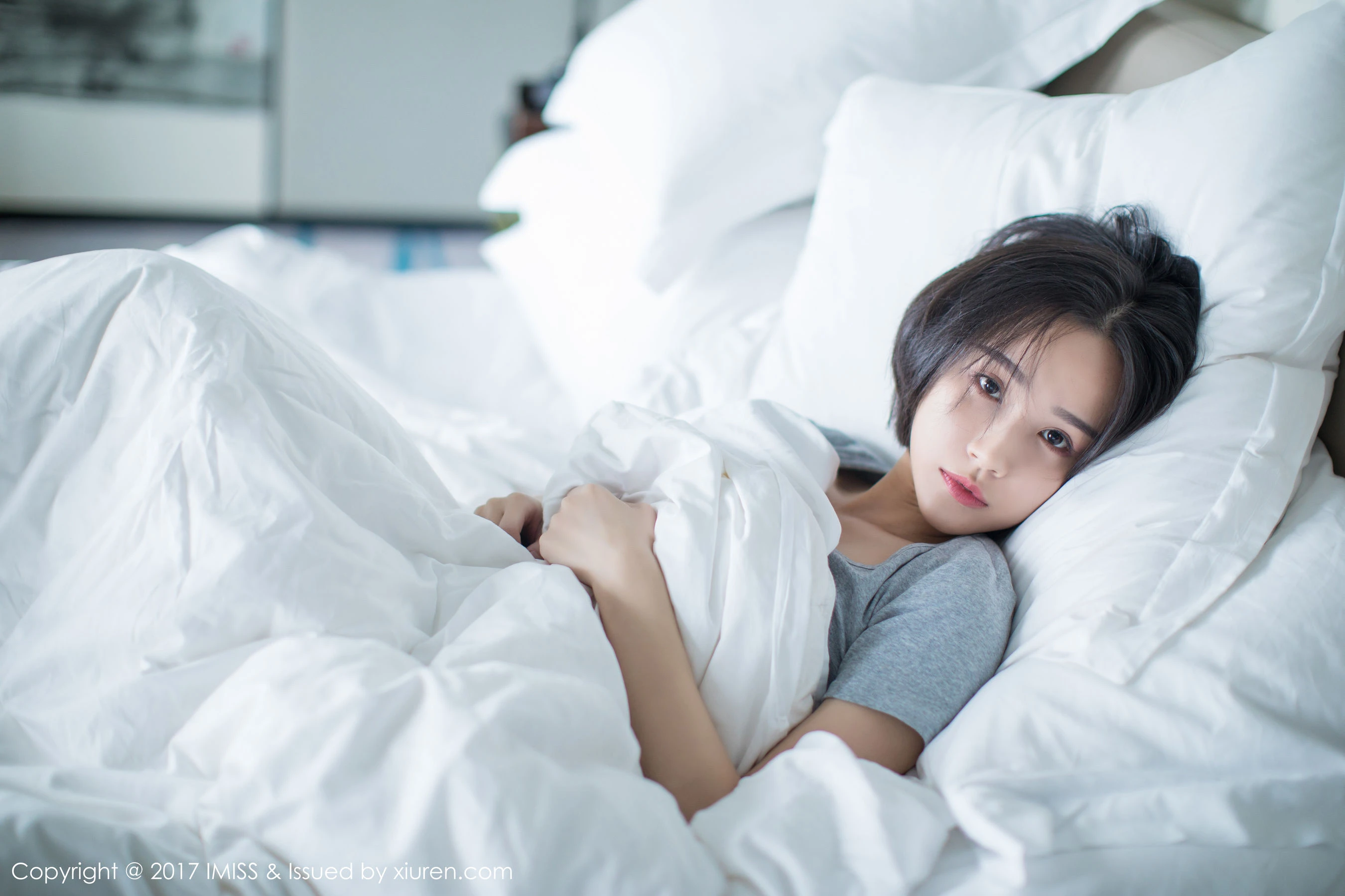 莉雅Livia《日系短发女神》 爱蜜社 VOL.178-COS写真在线网