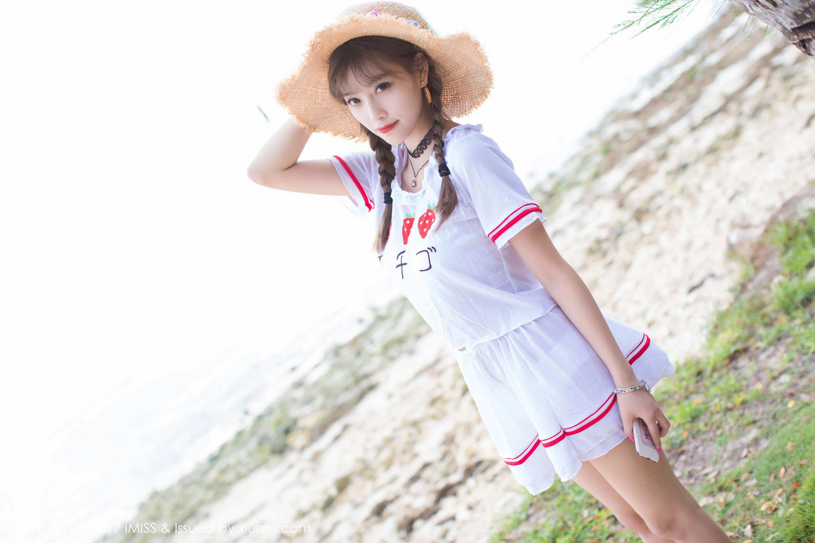 图片[3]-杨晨晨sugar《阳光和沙滩，香车与美人》 爱蜜社IMiss Vol.185-COS写真在线网