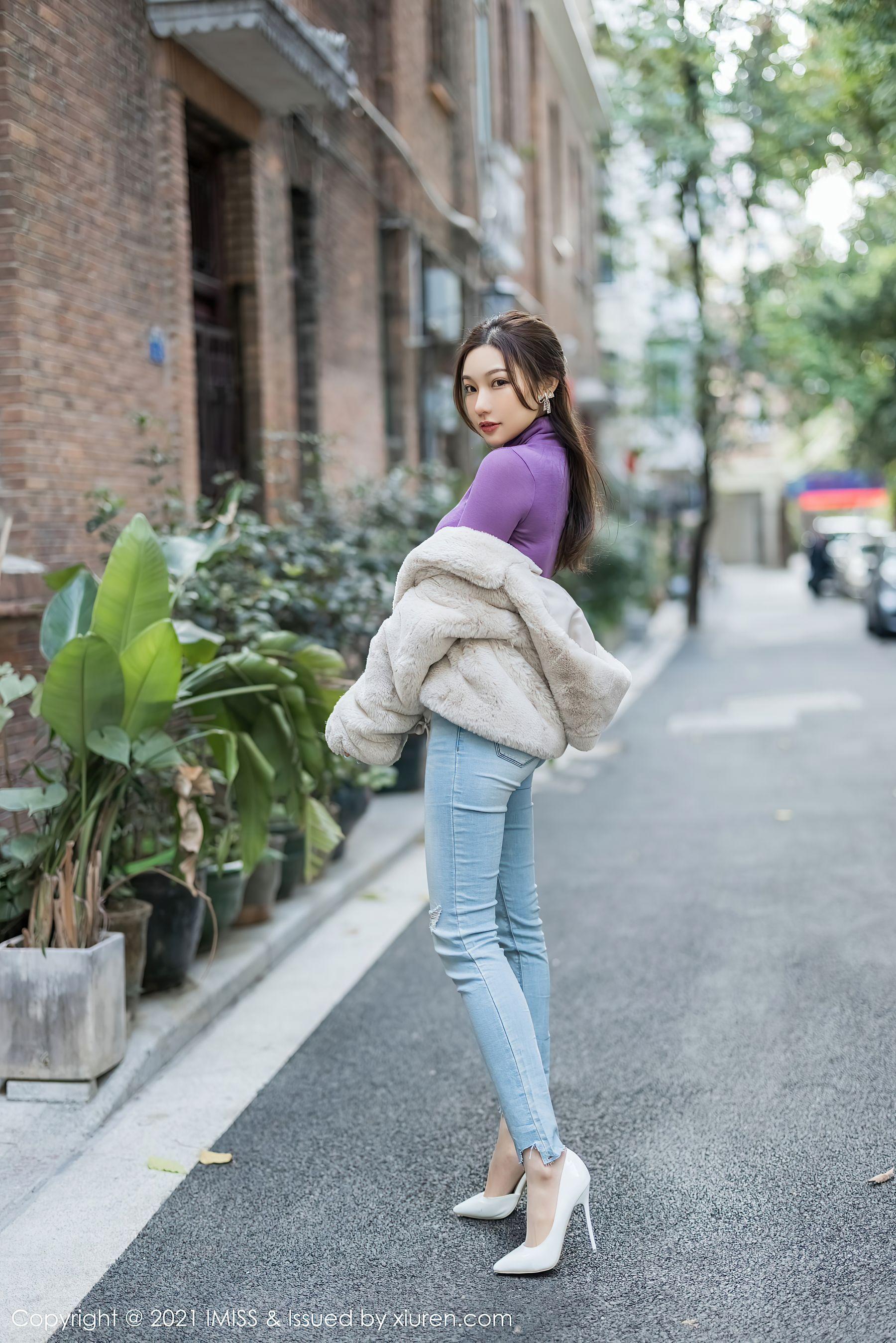 图片[3]-爱蜜社 VOL.541 小狐狸Kathryn-COS写真在线网