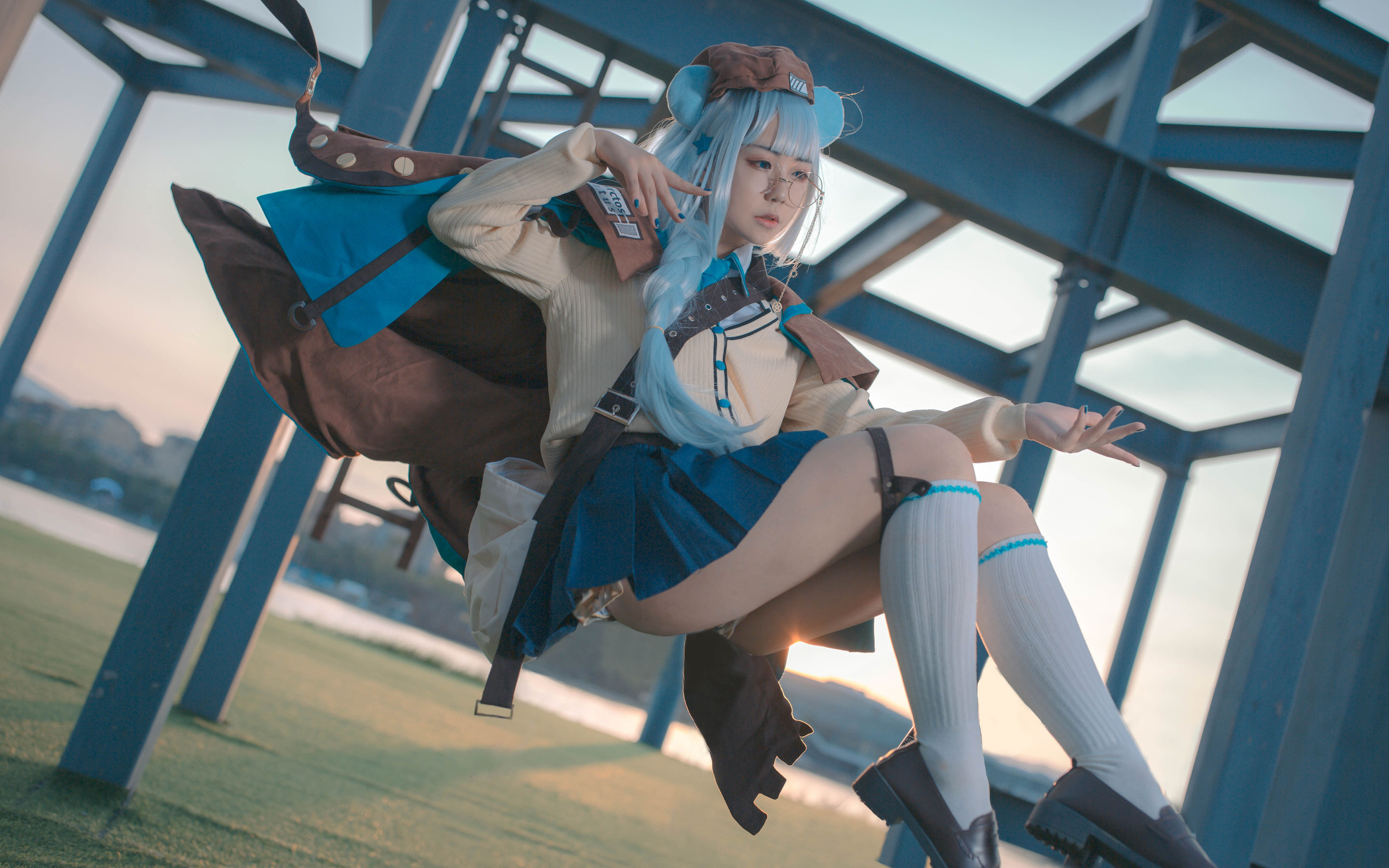 微博萌妹蓝小沂KiKi – 明日方舟 [12P] 插图9