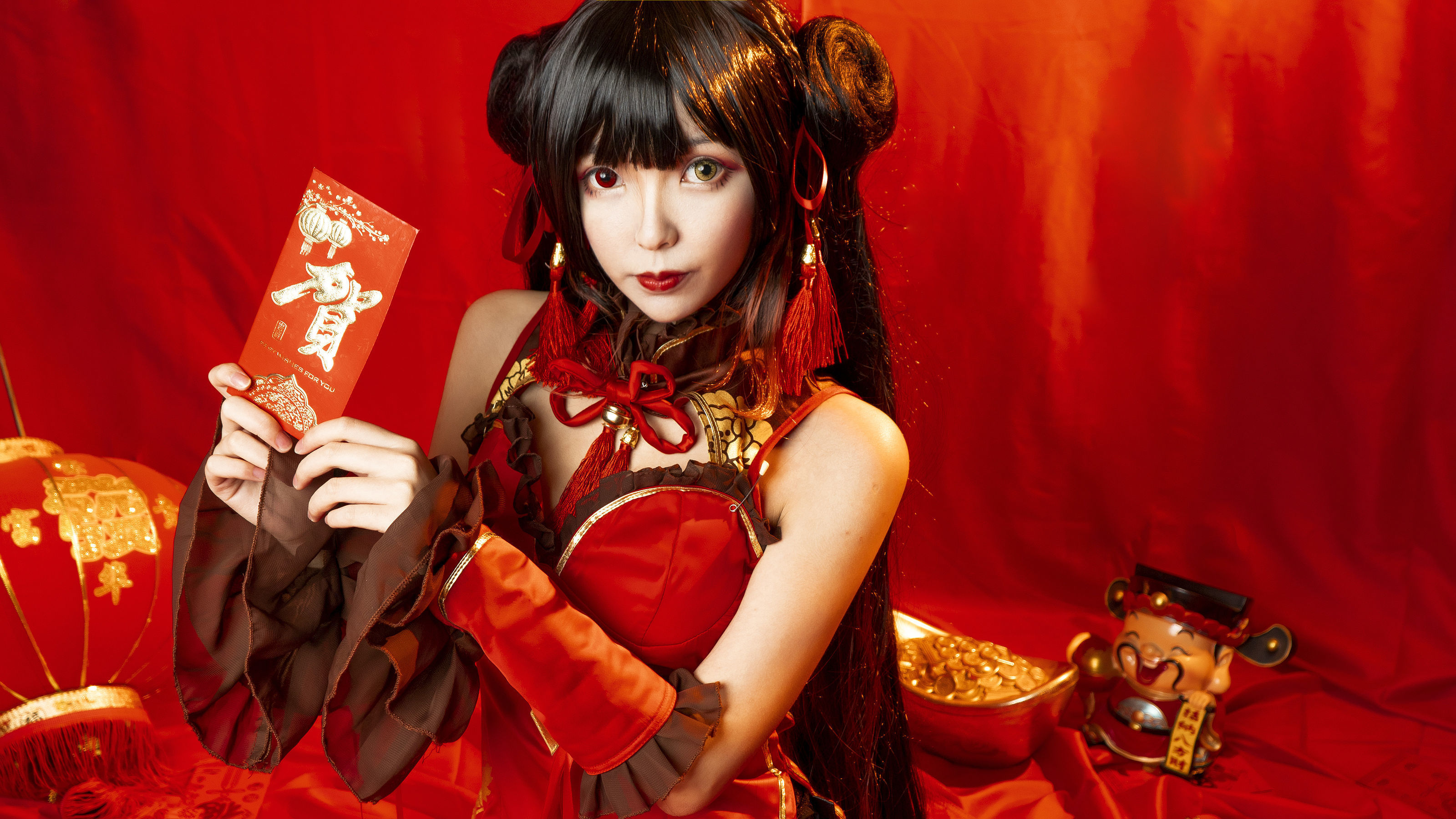 Coser小姐姐妍子坚不可摧 狂三新年 [15P] 插图6