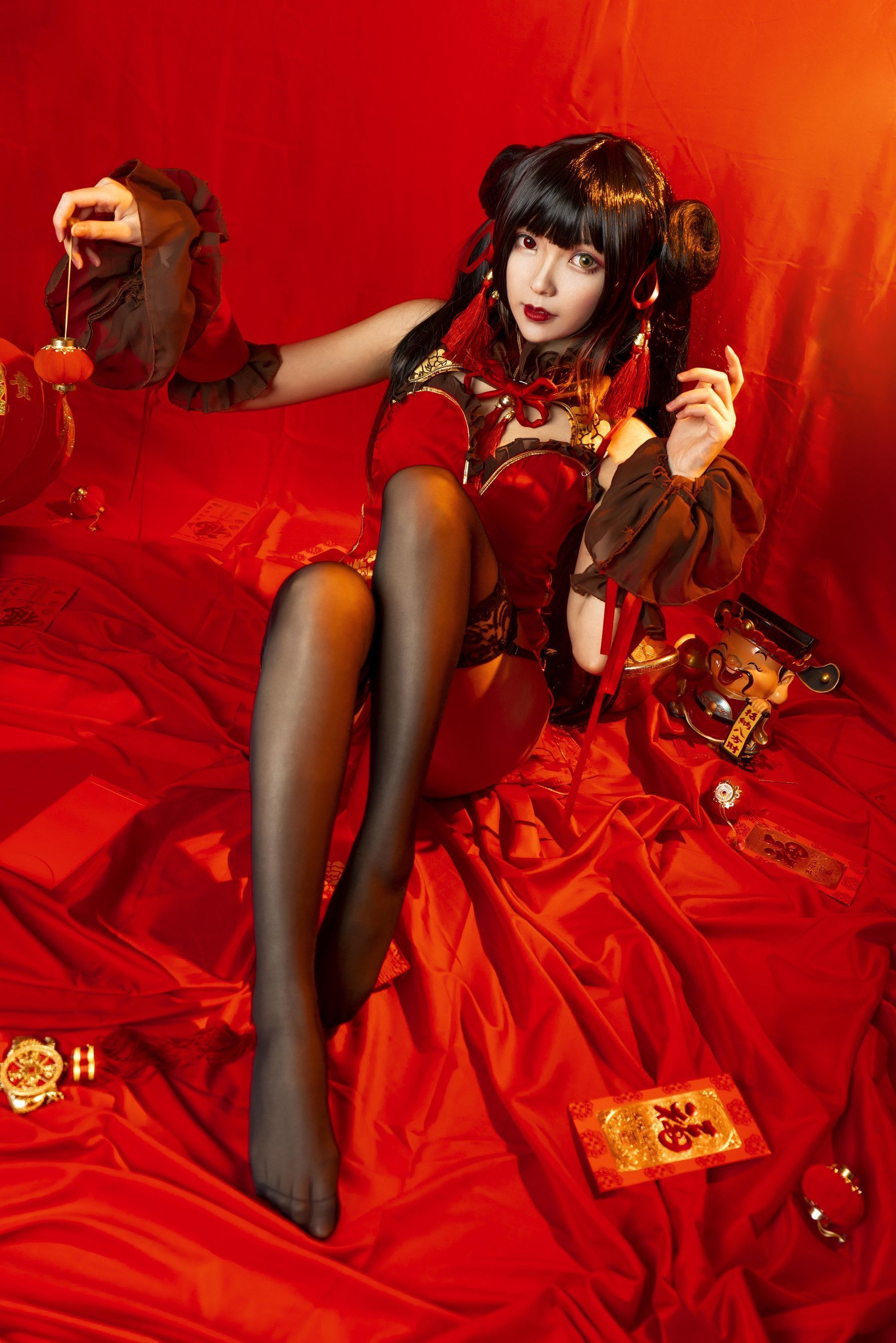 Coser小姐姐妍子坚不可摧 狂三新年 [15P] 插图8