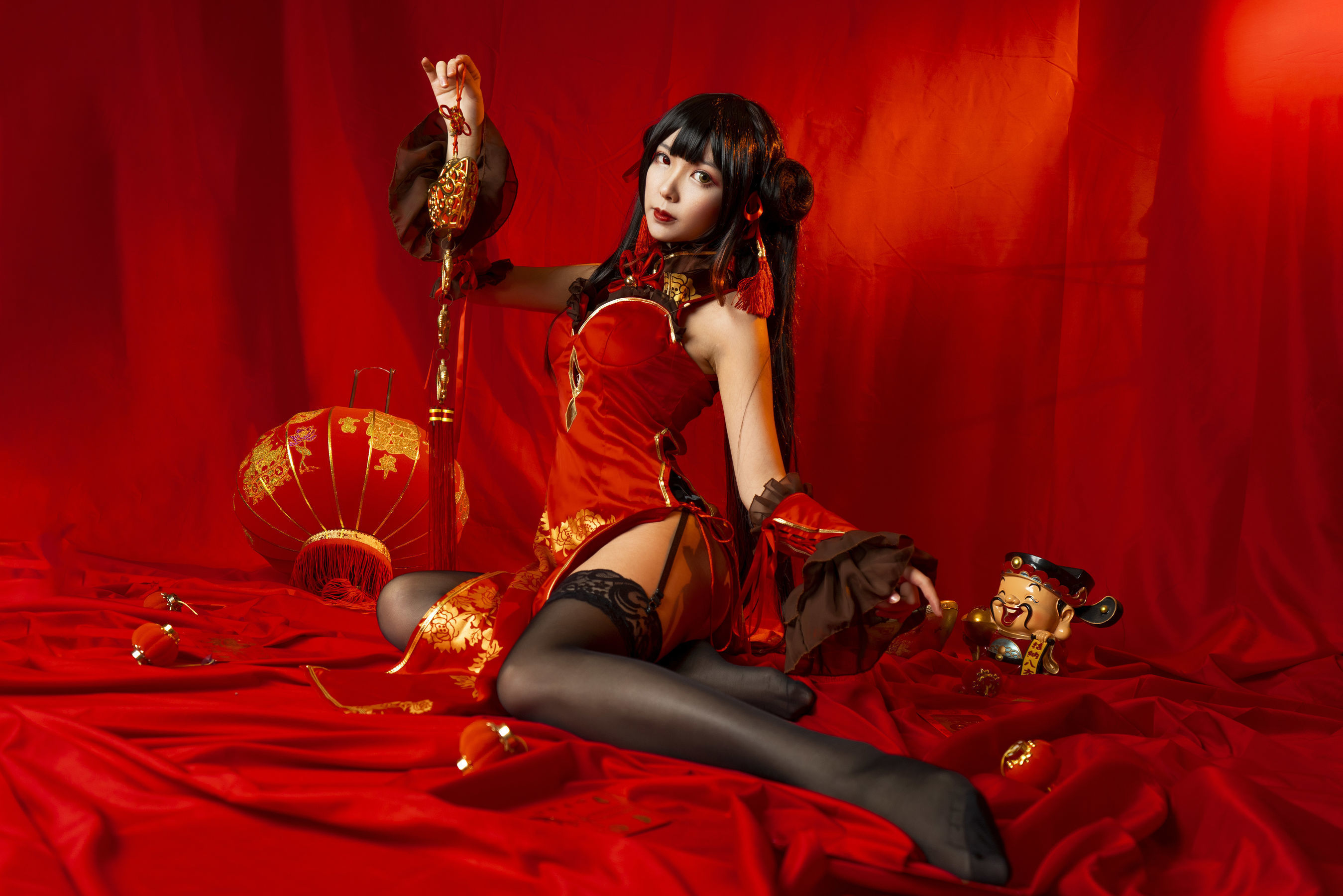 Coser小姐姐妍子坚不可摧 狂三新年 [15P] 插图2