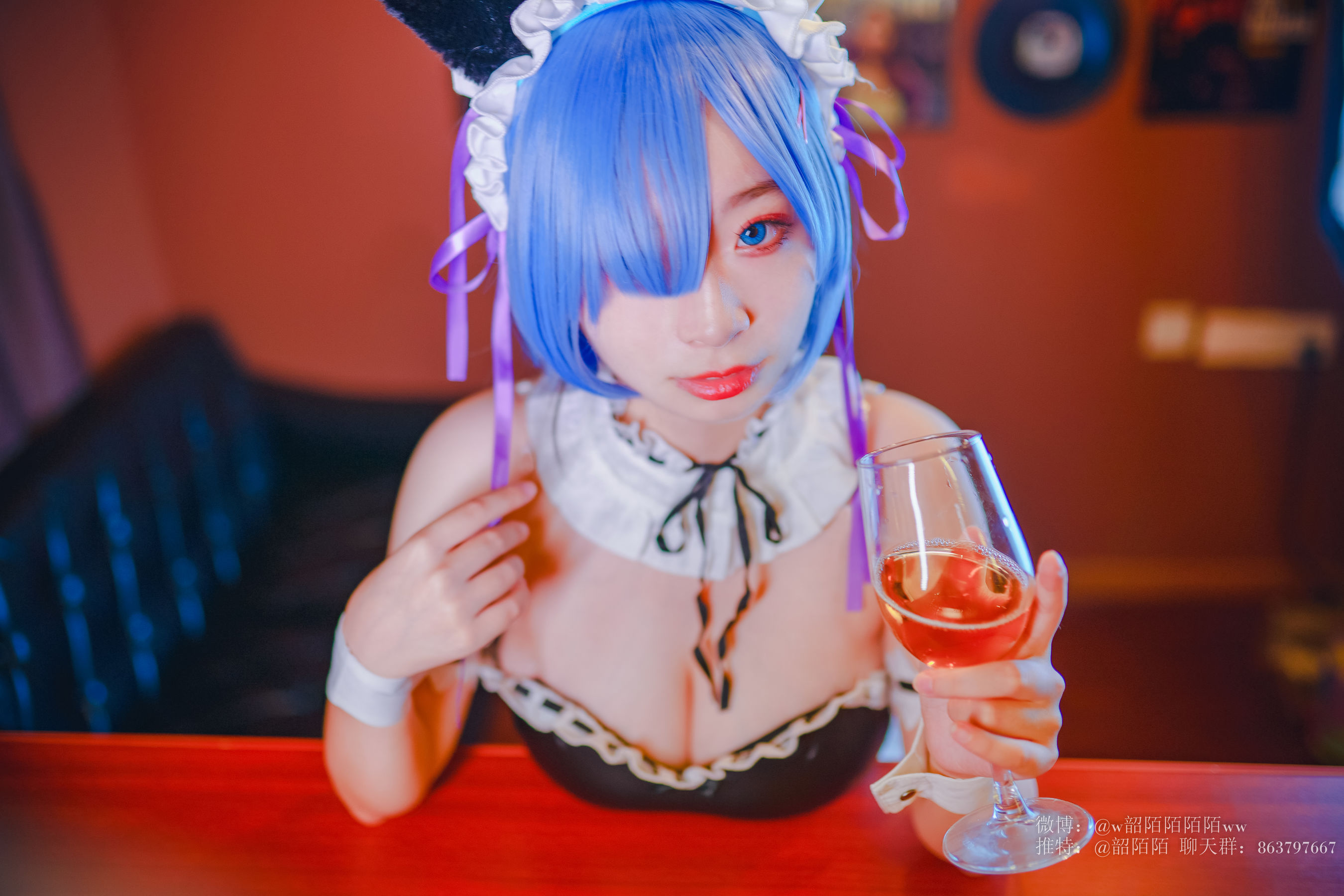 Cosplay美女韶陌陌 雷姆 [33P] 插图9