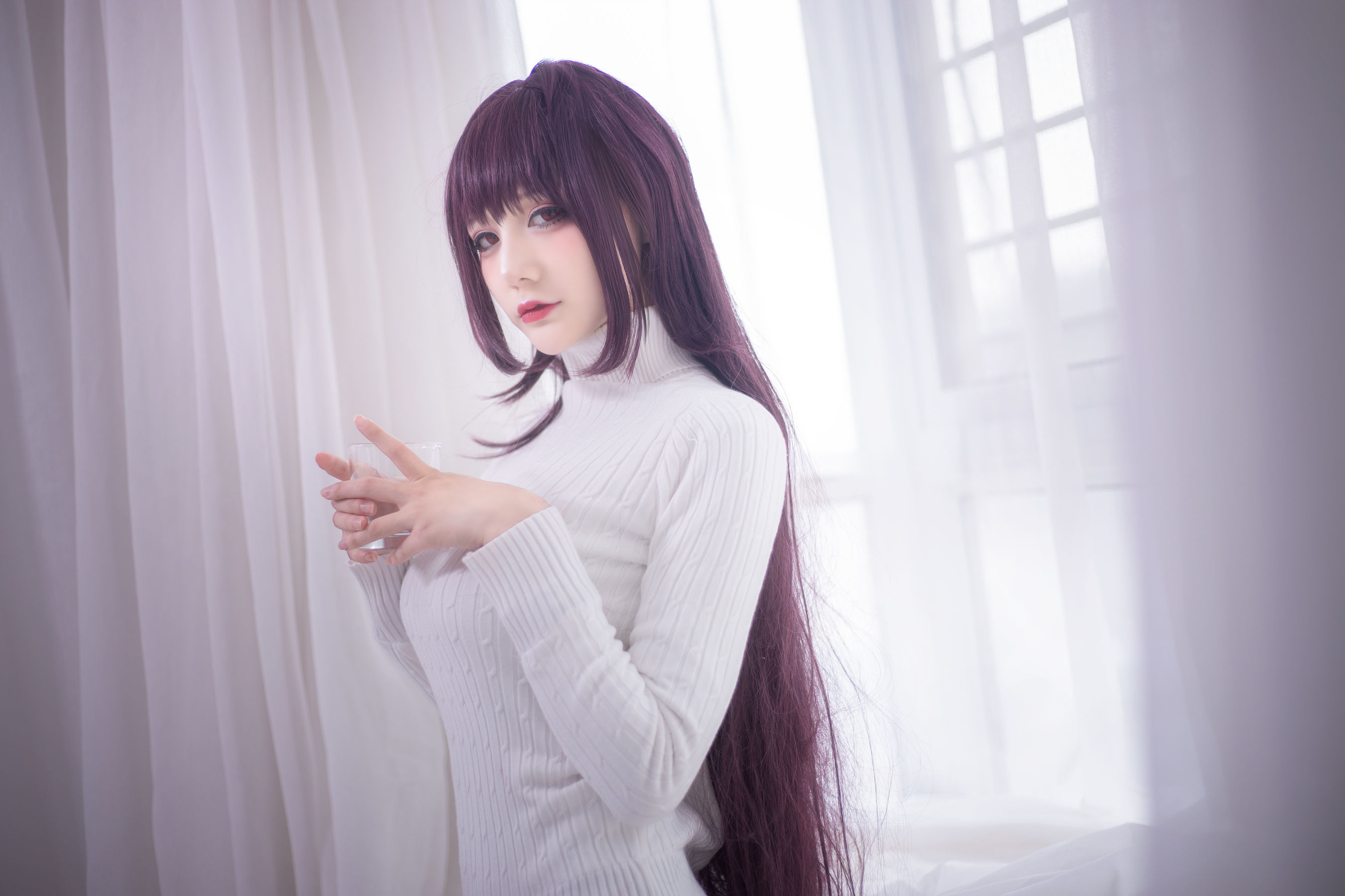 COS妹子仙九Airi – 斯卡哈毛衣 [21P] 插图7