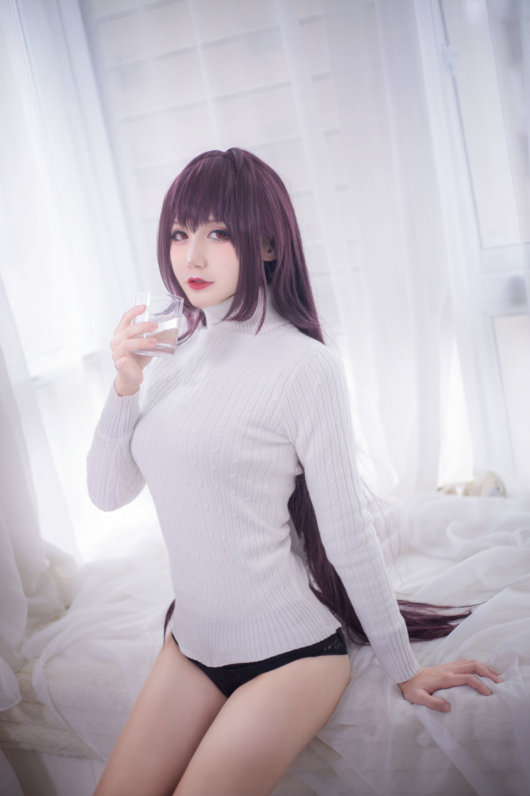 COS妹子仙九Airi – 斯卡哈毛衣 [21P] 插图6