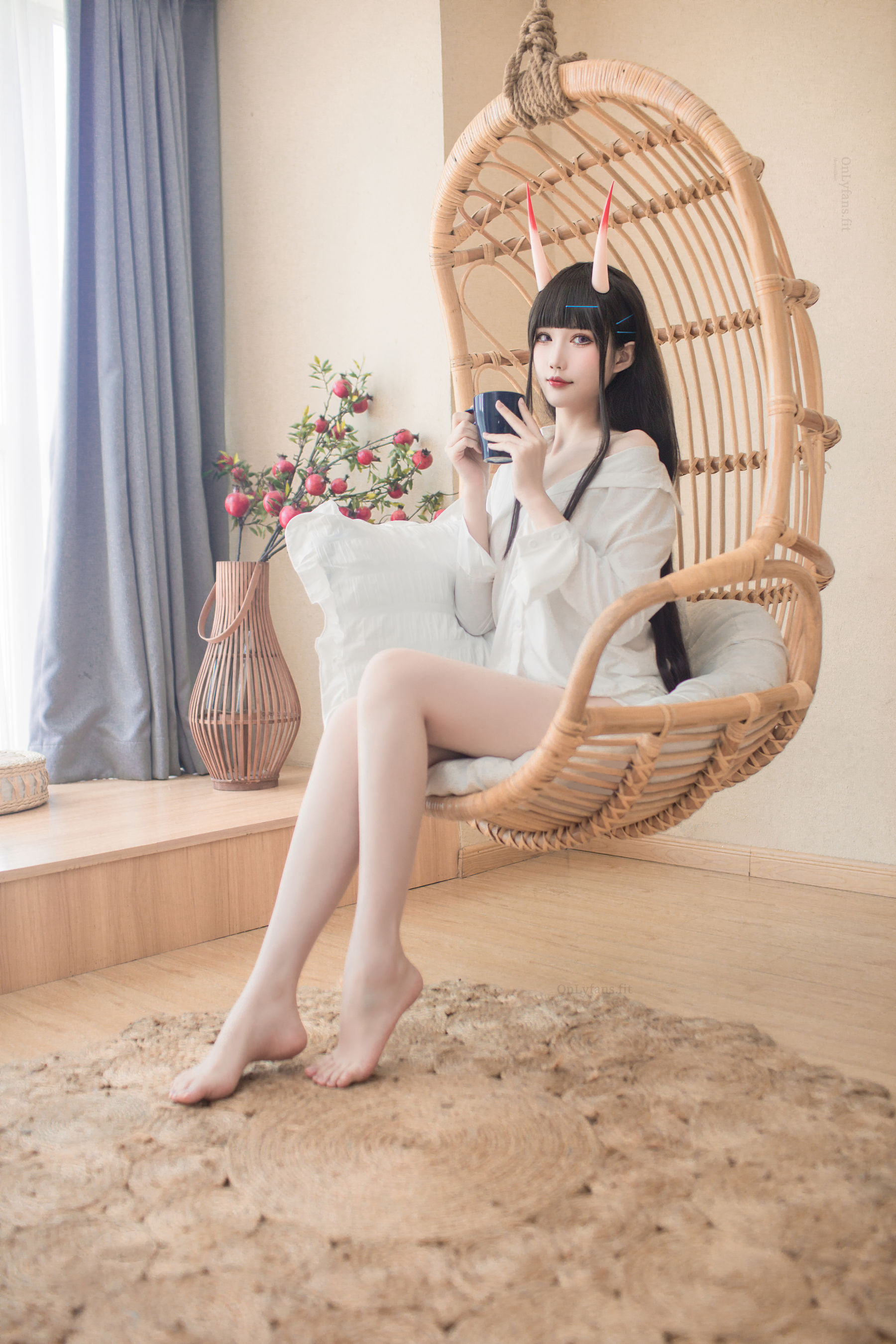 花兮_honoka – 能代 宁静的六叠间 [18P] 插图1