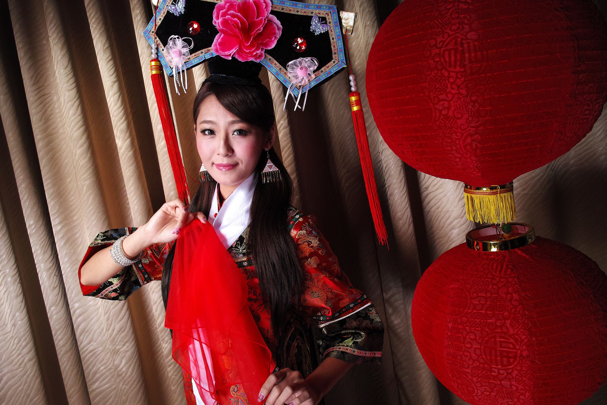 Winnie小雪、小羽《新春拜年 甄嬛格格》 [67P] 插图1