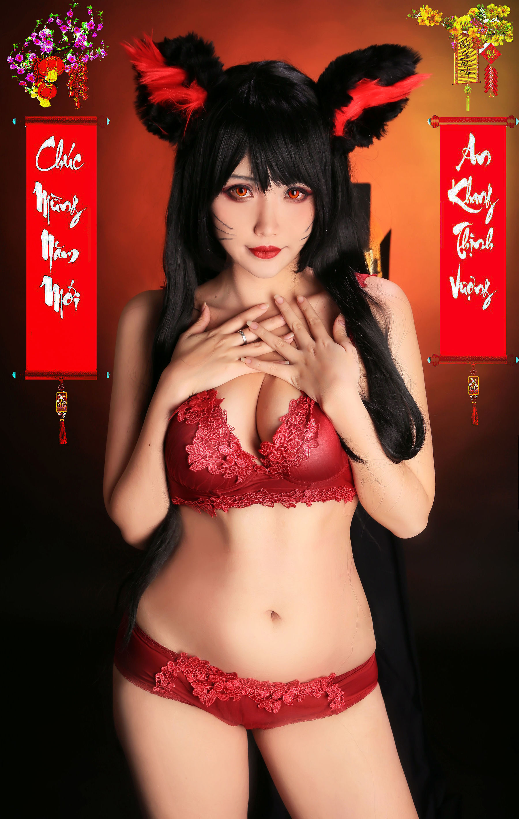 越裔正妹Hana bunny – Ahri [14P] 插图10