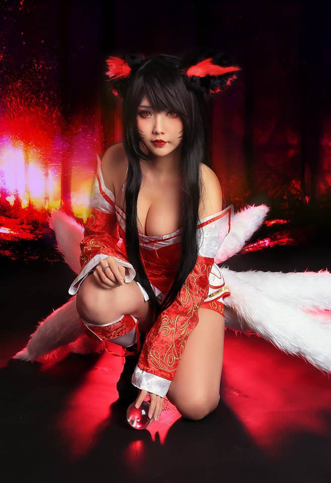 越裔正妹Hana bunny – Ahri [14P] 插图1