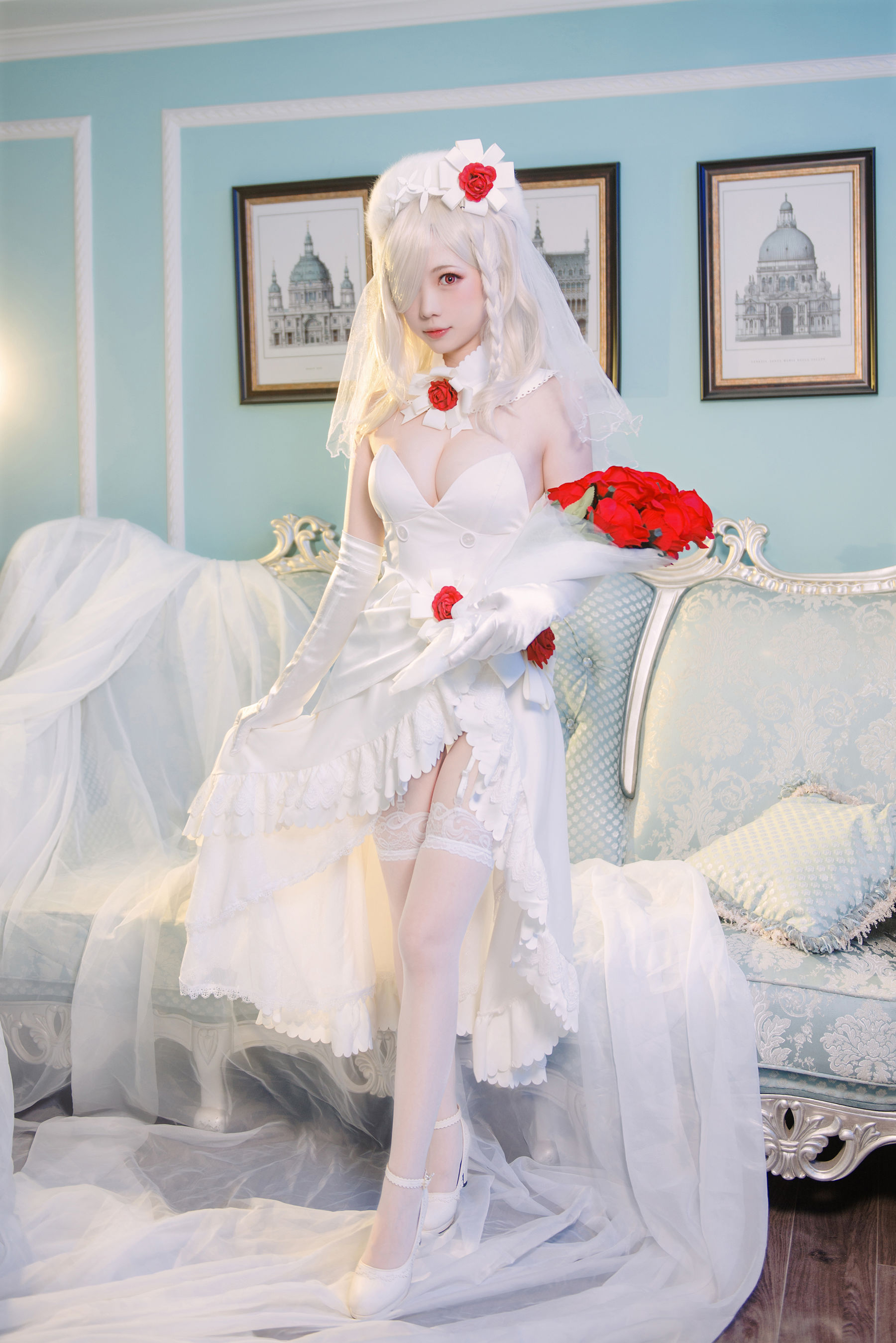 大胸萌妹妖少you1 – G36C [9P] 插图1