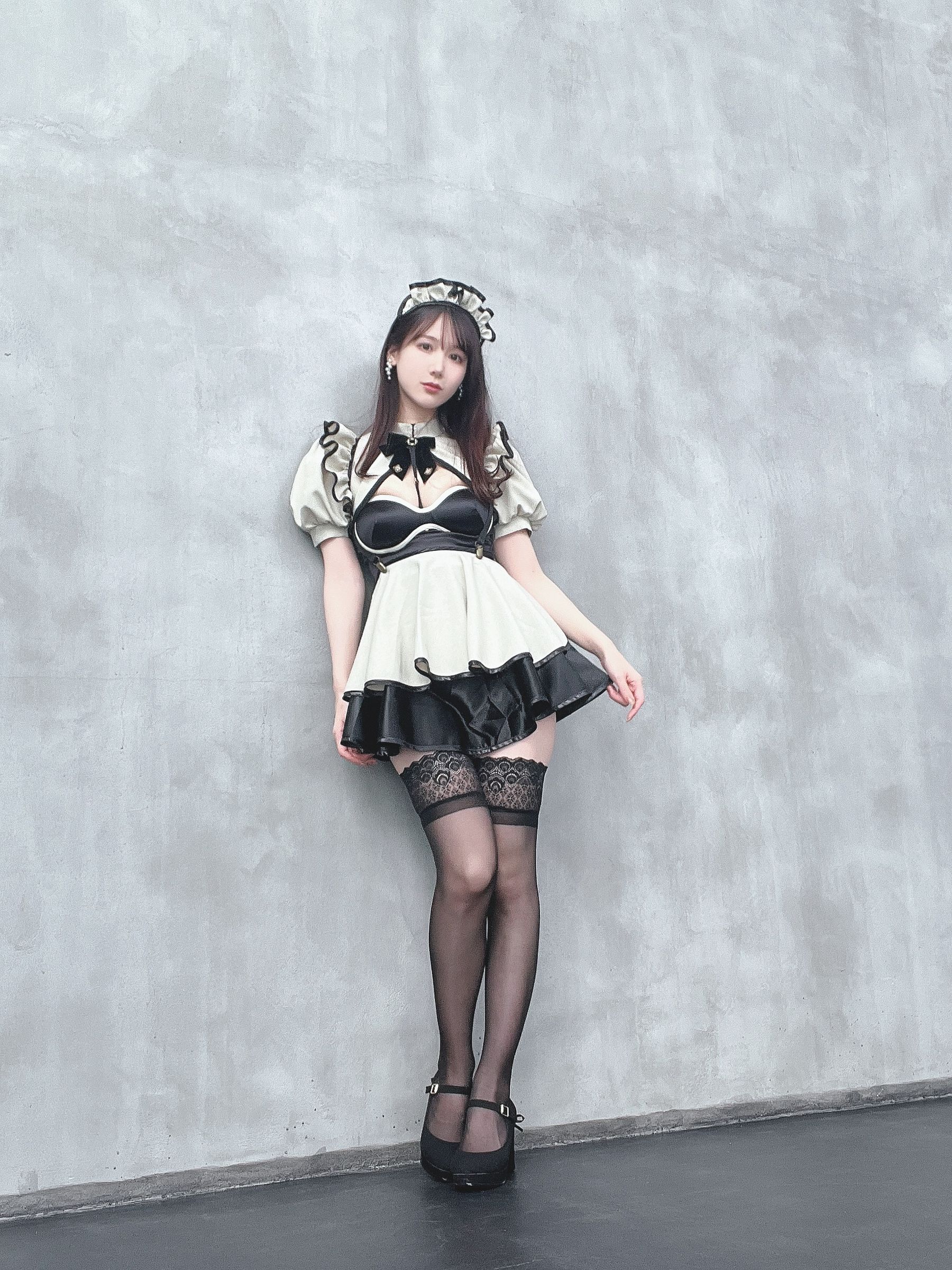 日本甜美COSERけんけん[fantia] 2022.05 ふぇちメイド [28P] 插图1