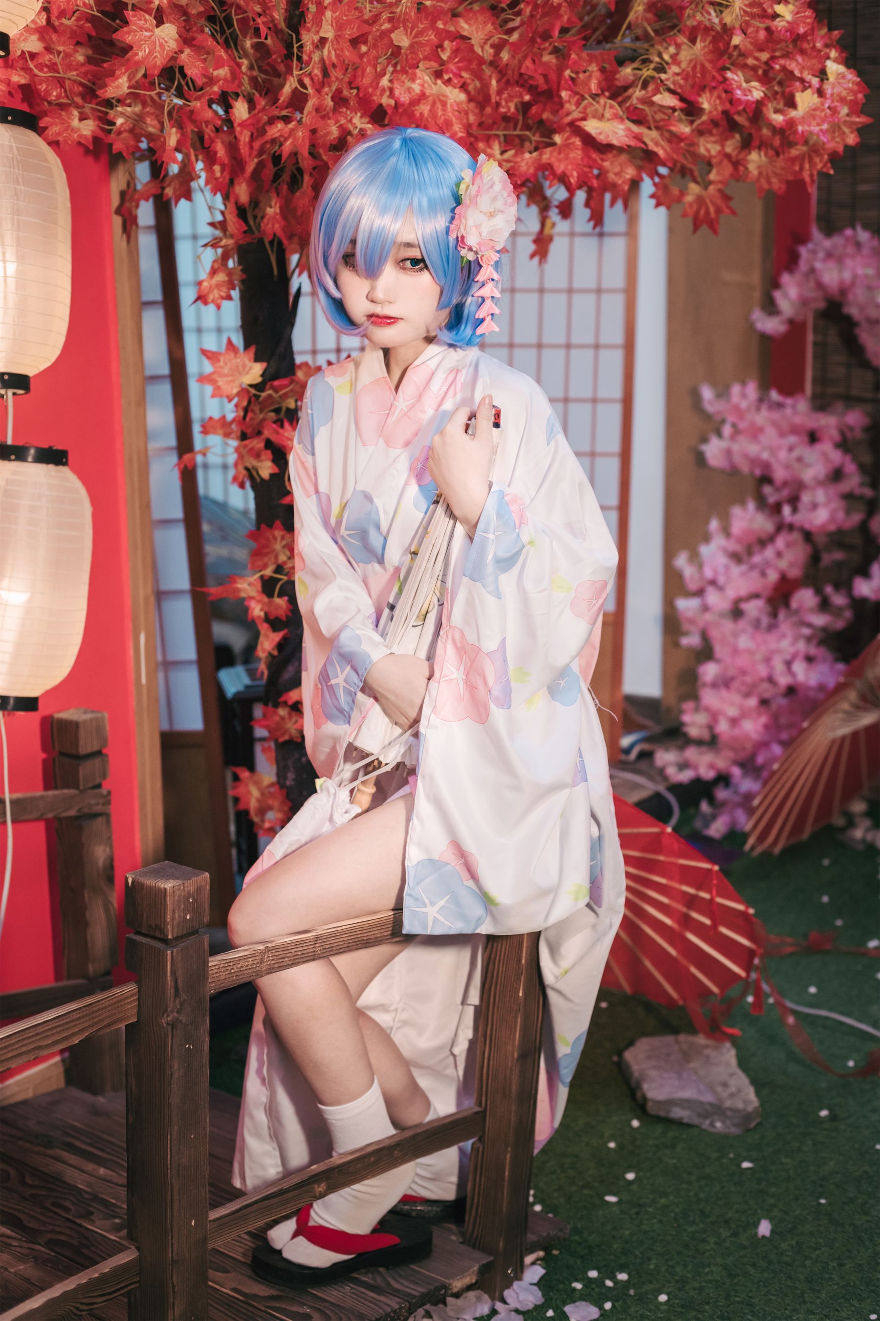 神沢永莉 – 蕾姆和风 [47P] 插图1