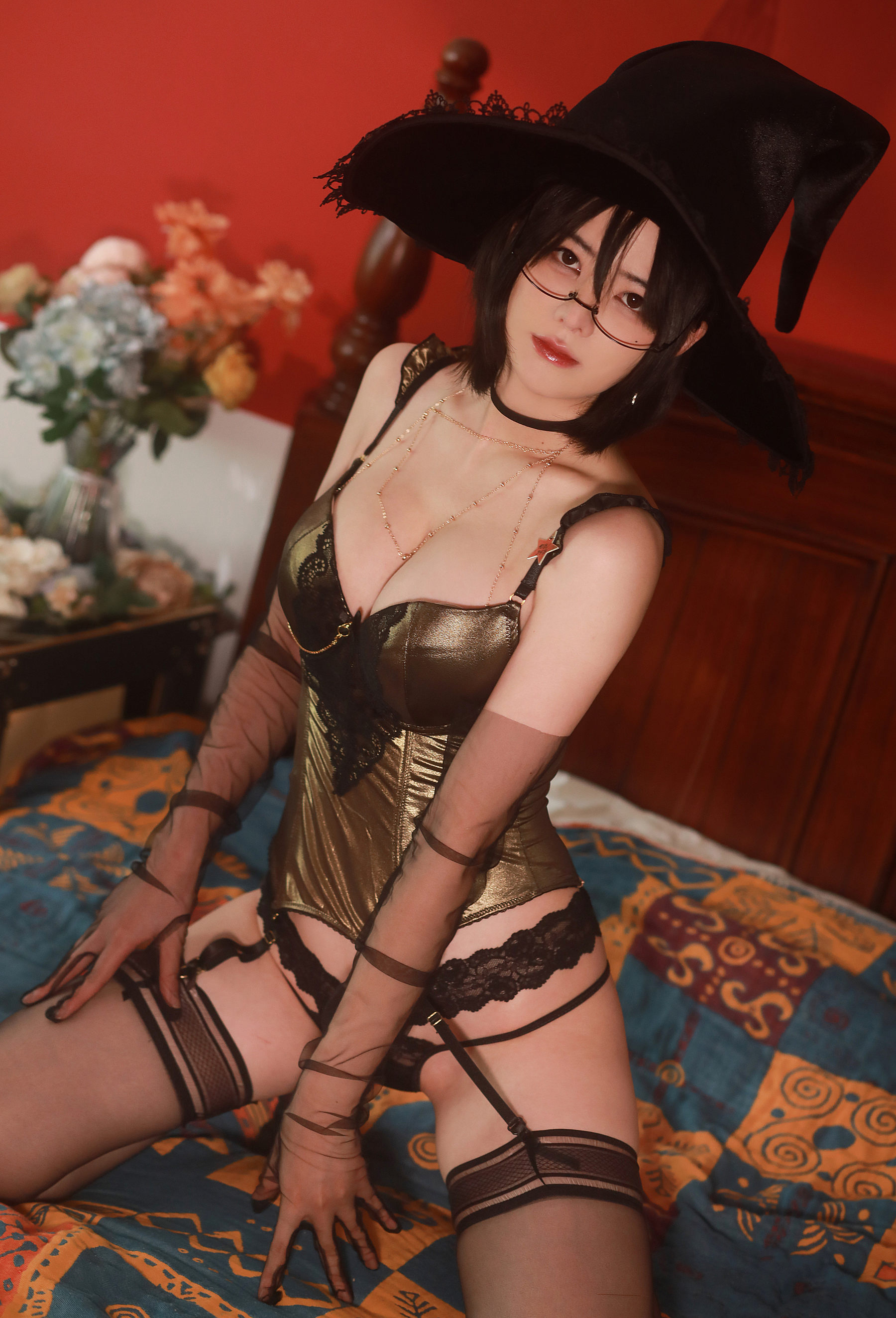 眼酱大魔王w – 御姉感の魔女様 [18P] 插图1