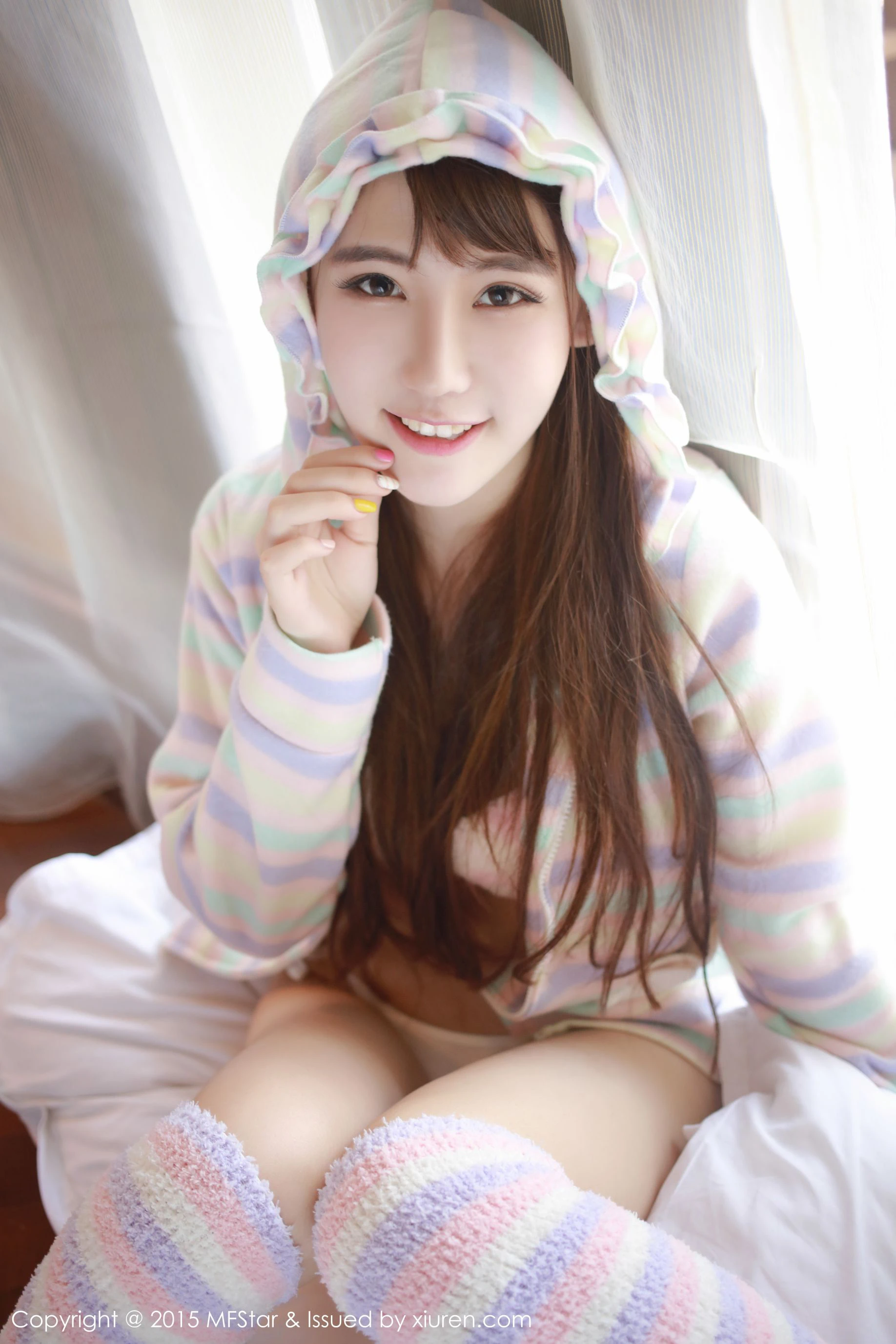 图片[3]-熊吖BOBO《龙目岛旅拍》3套性感内衣 模范学院 Vol.027-COS写真在线网