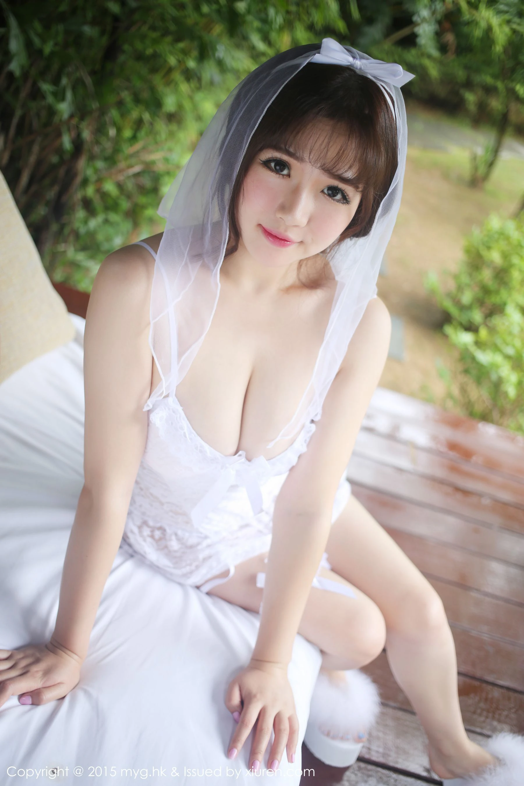 徐cake《白色婚纱系列》 美媛馆 Vol.165 插图1