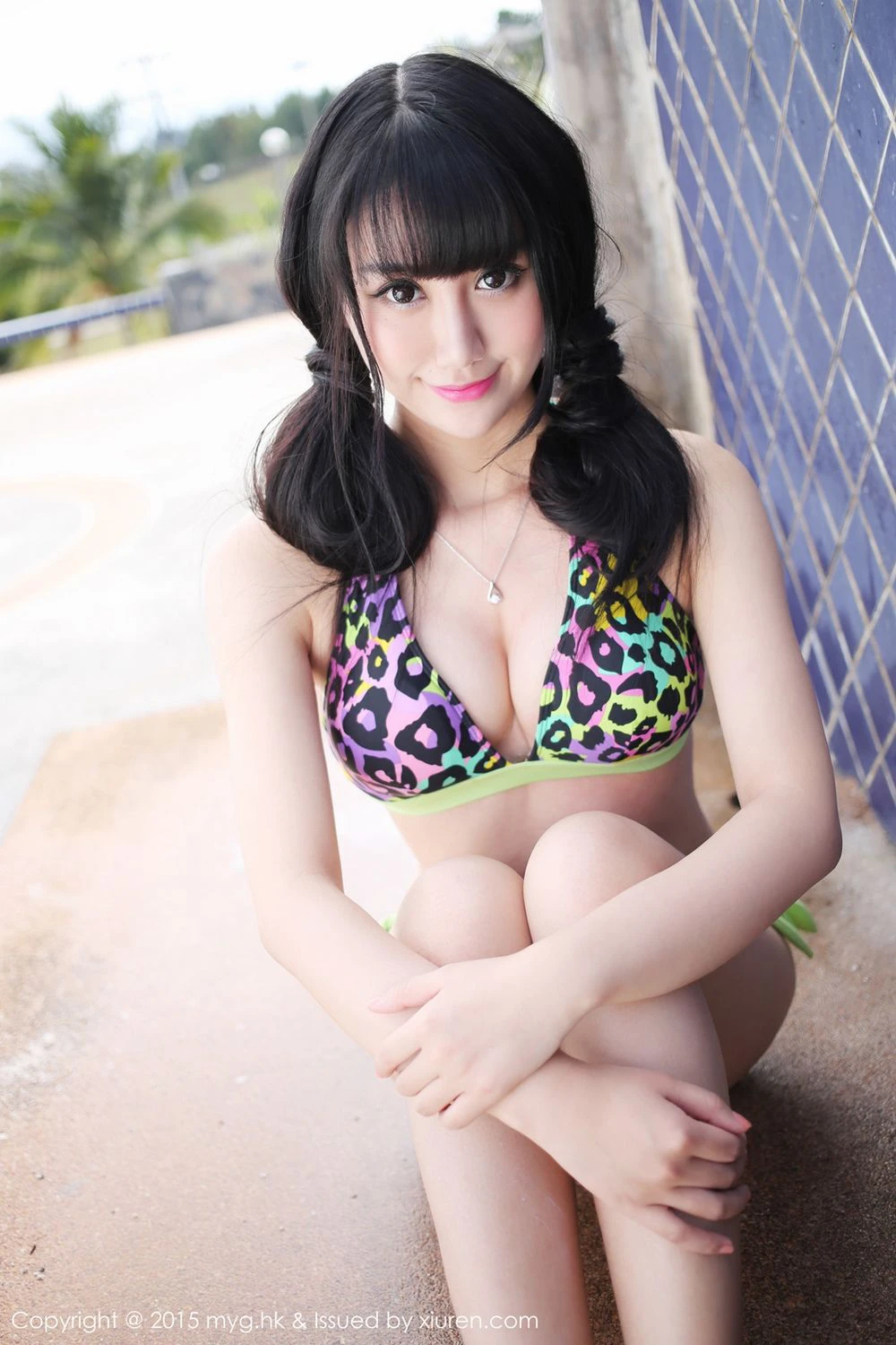 杨晓青儿《比基尼+校服外拍》 美媛馆 Vol.096 插图5
