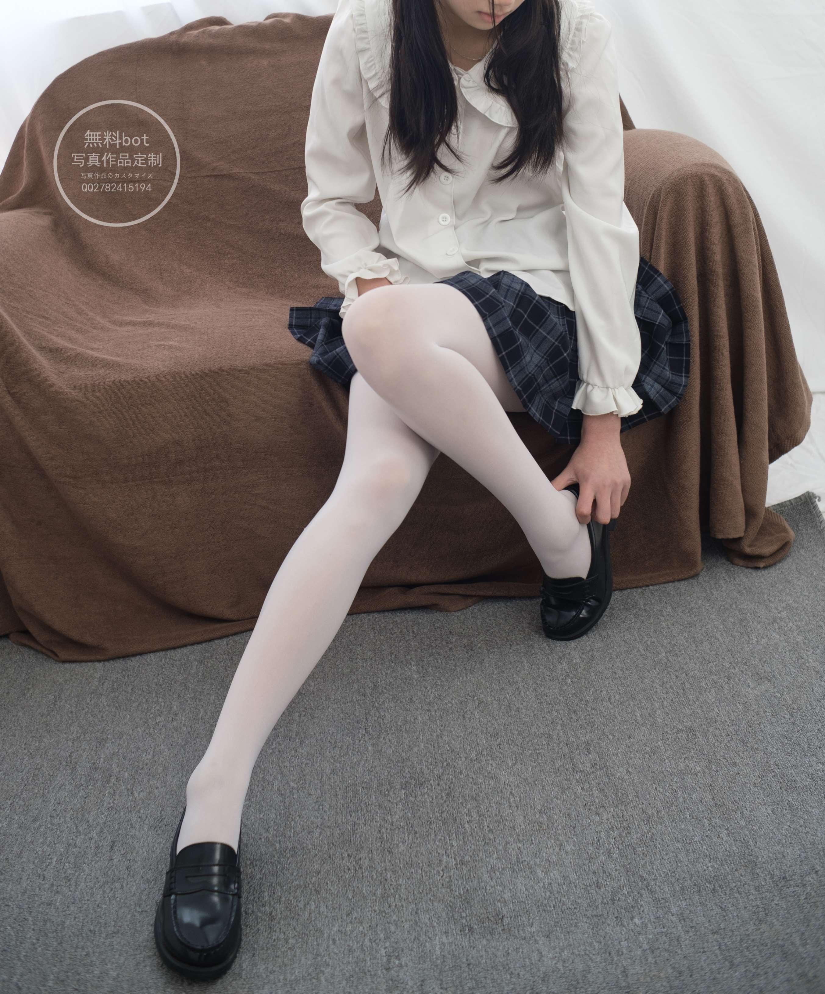 图片[3]-有料 NO.018 吸吸 白丝少女的百褶裙 [71P／802MB]-COS写真在线网