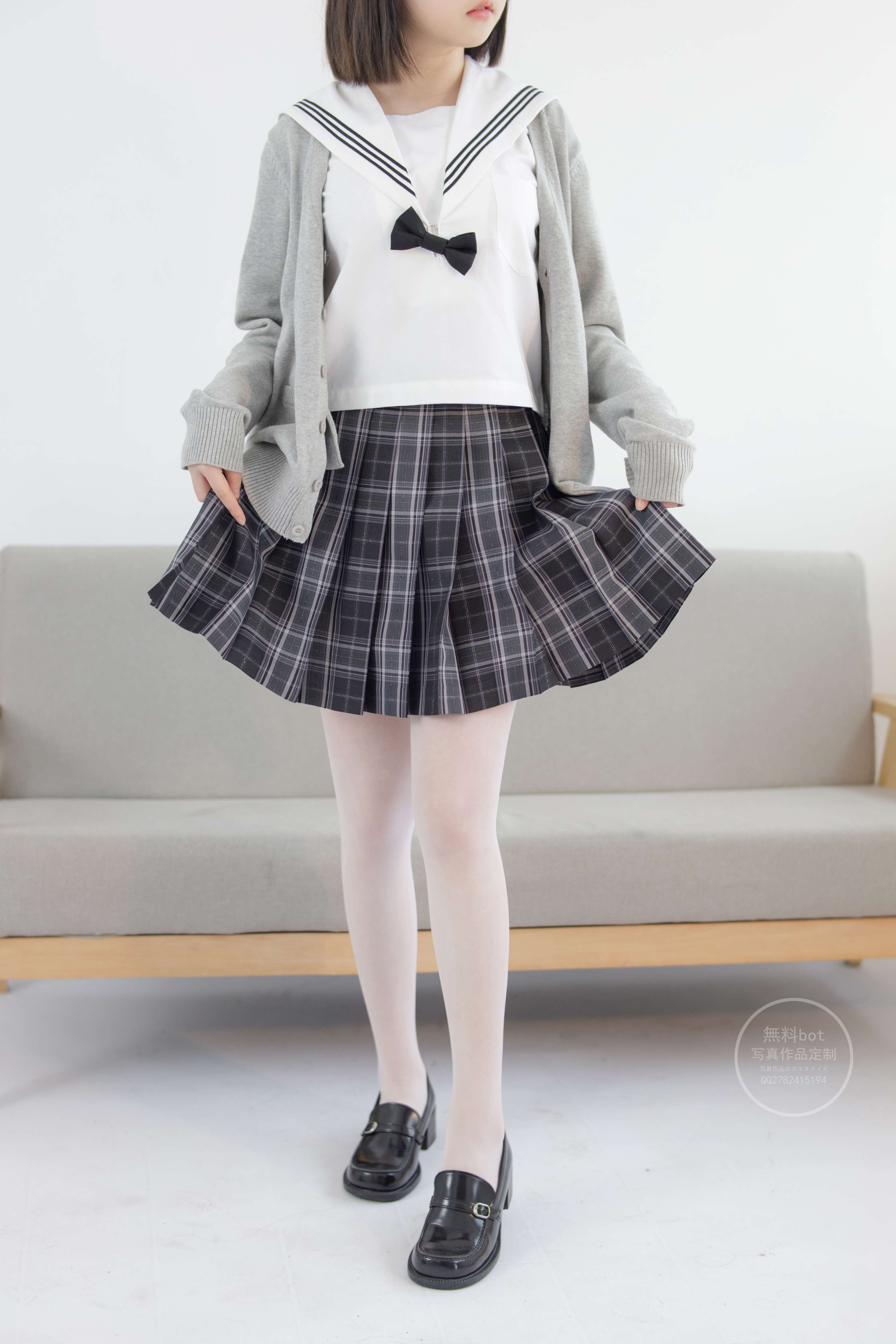 图片[2]-有料 NO.028 匿名 美少女的白丝JK制服 [101P／1.17GB]-COS写真在线网