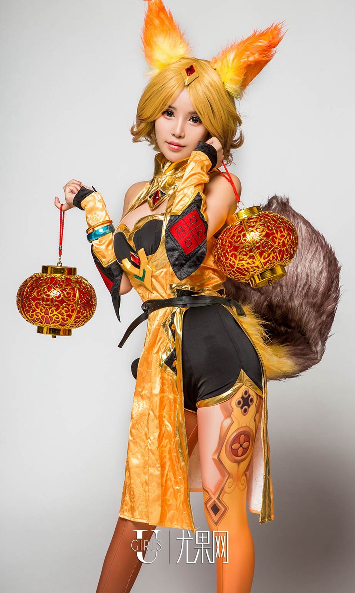 爱菲&周心怡&施诗&白熙萌&艺轩&田慕儿&筱慧《王者闹春》 尤果圈 No.1004 [40P] 插图10