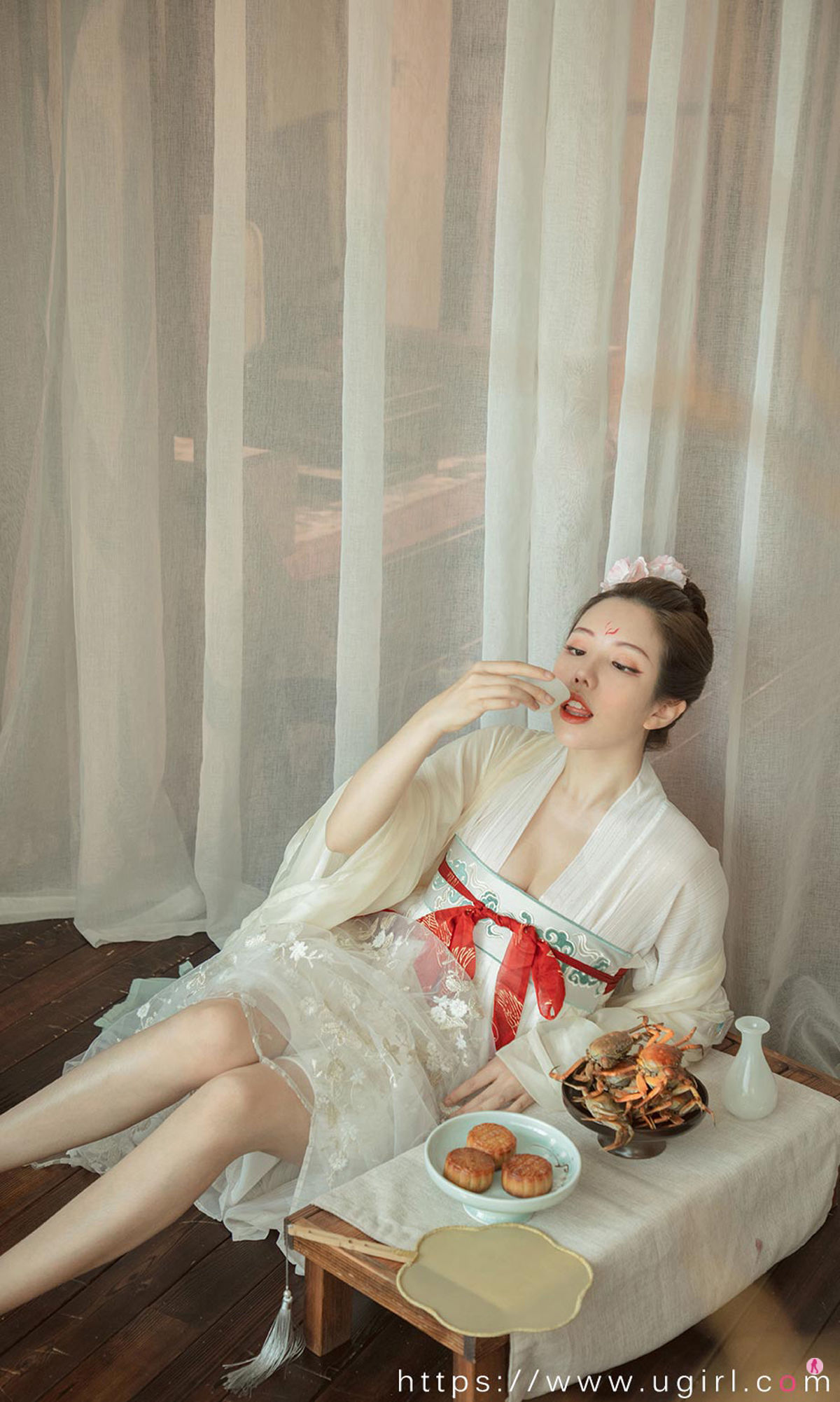 图片[3]-UGirls 爱尤物 No.1923 妮小妖 花满月夜 [35P]-COS写真在线网