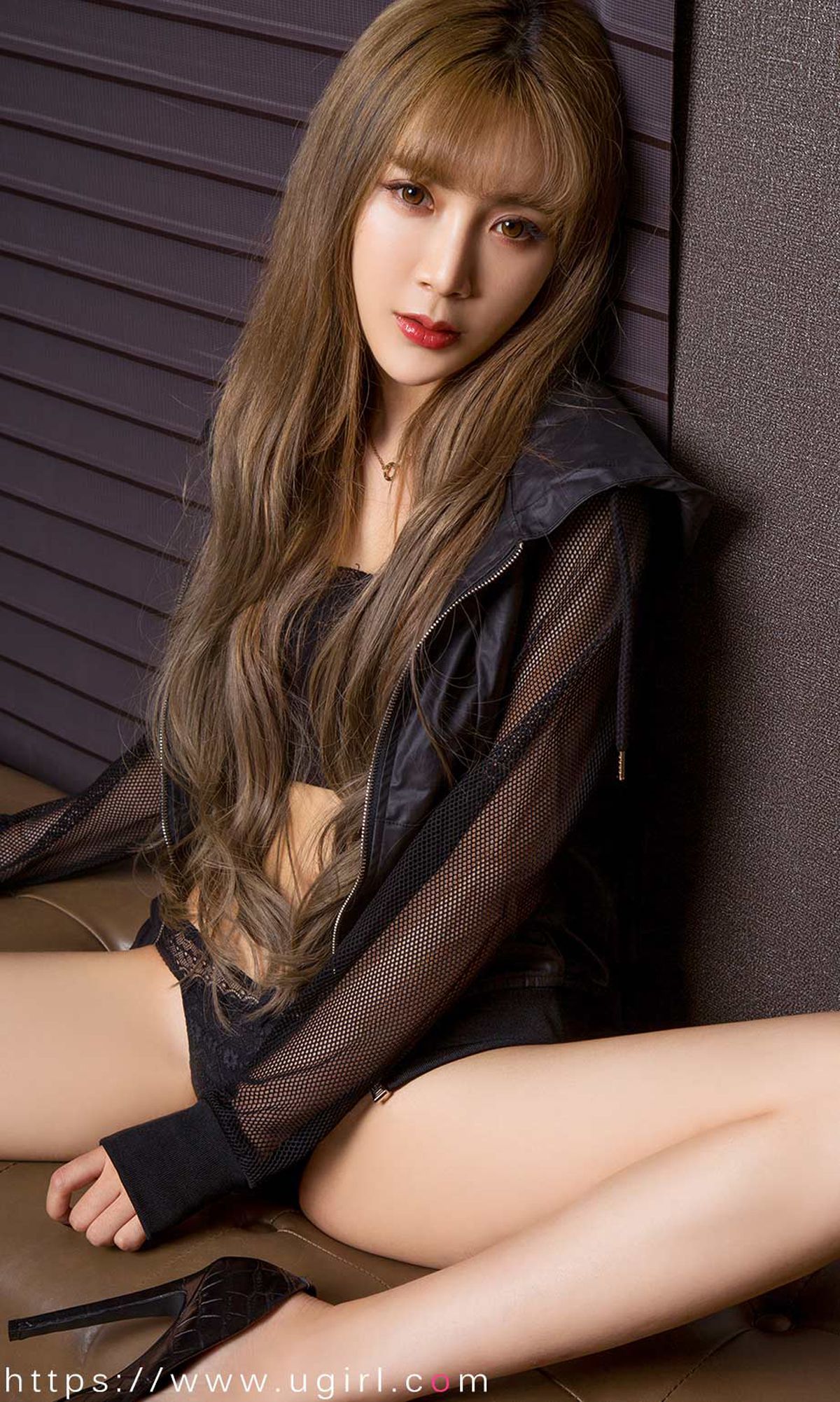 图片[3]-UGirls 爱尤物 No.1831 冰淇 黑天鹅 [35P]-COS写真在线网