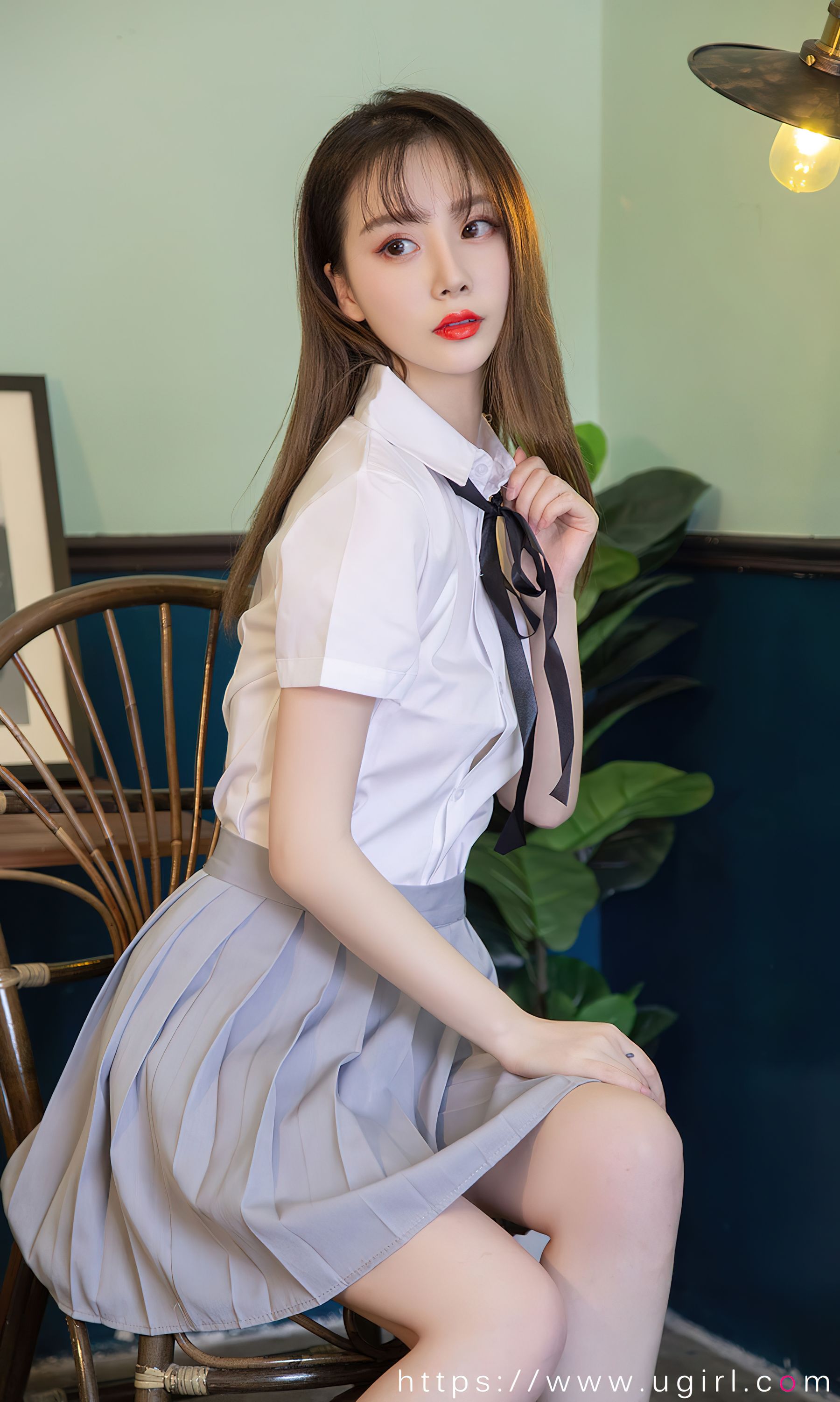 图片[6]-UGirls 爱尤物 No.2381 徐肉肉 少女甜 [35P]-COS写真在线网