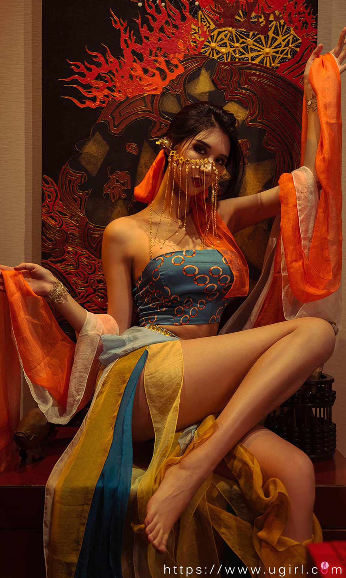 图片[5]-UGirls 爱尤物 No.2301 葛征Model 异域情书 [35P]-COS写真在线网