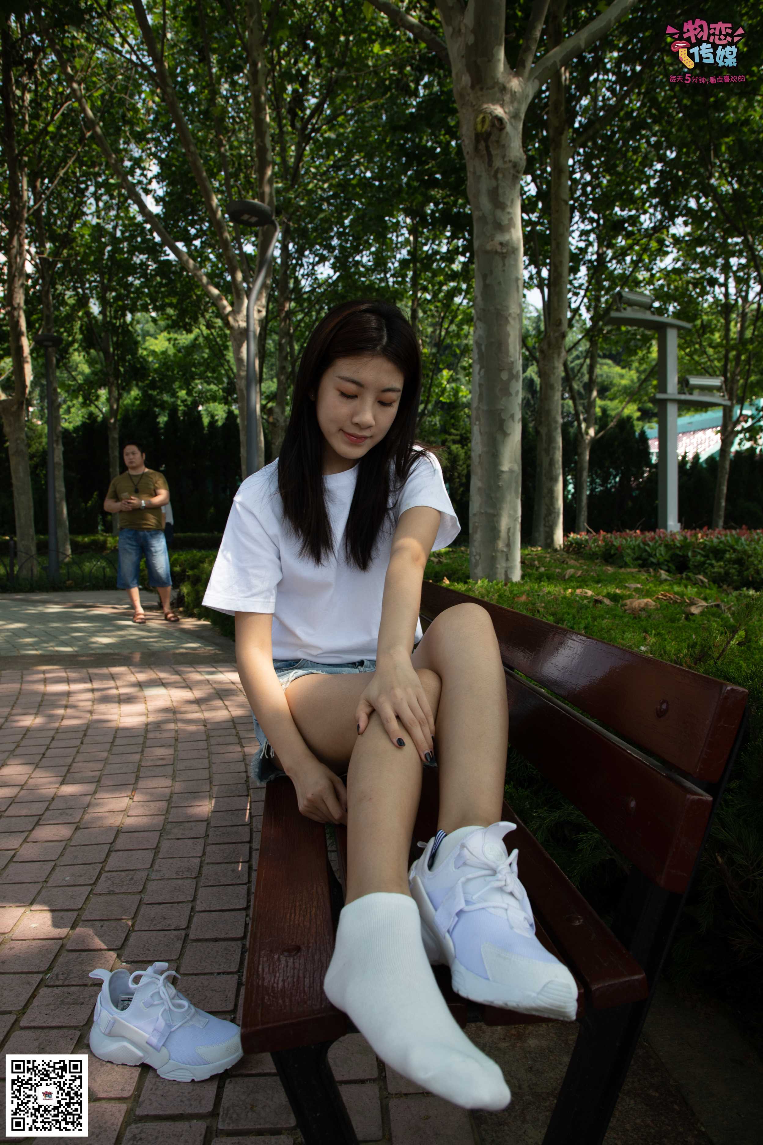 图片[3]-物恋传媒 No.022 美,从未如此简单.白色复古跑鞋搭配短筒白棉袜和船袜  [274P2.79GB]-COS写真在线网