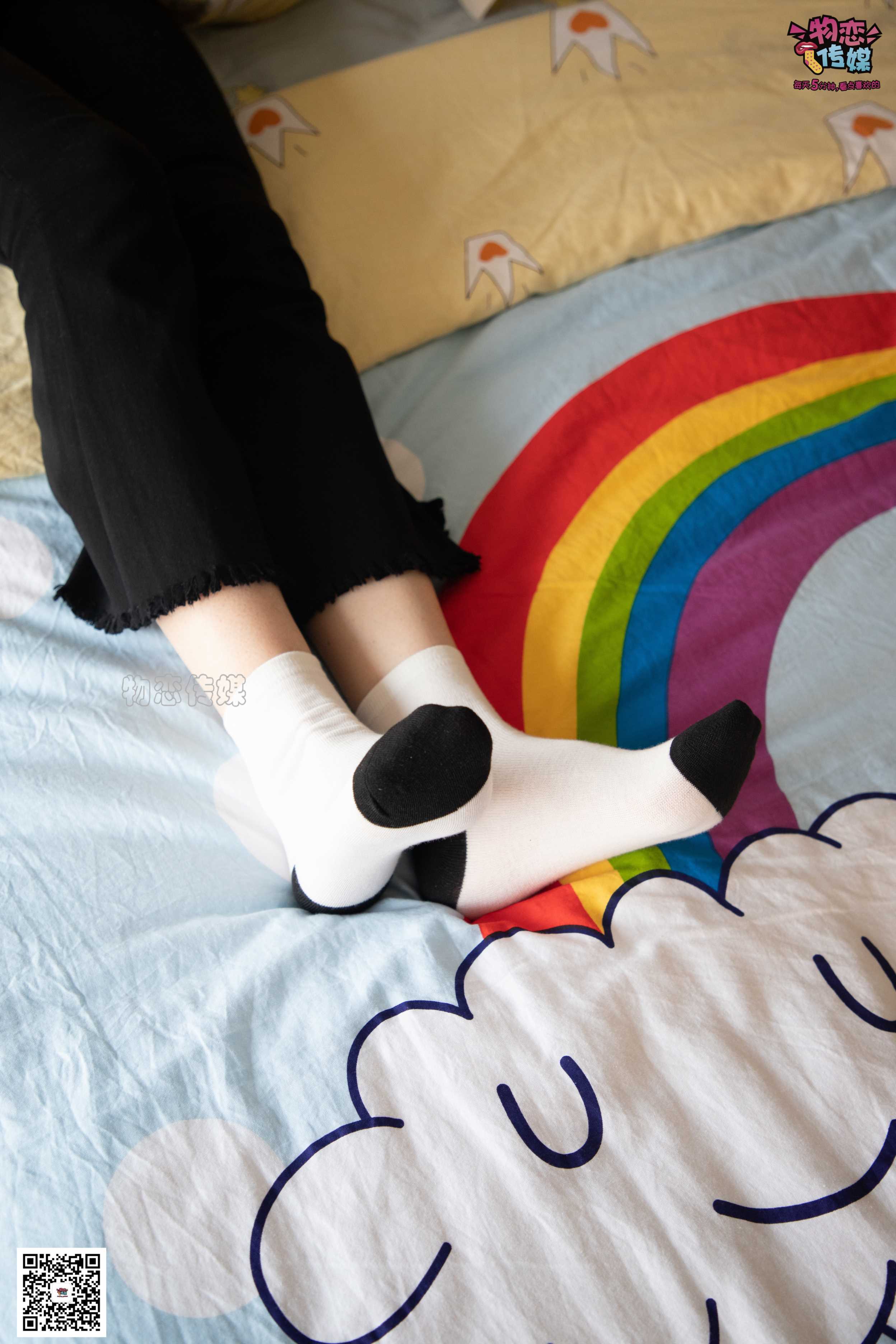 图片[5]-物恋传媒 No.064 一朵花开的时间，白色板鞋配白色棉袜  [159P1.08GB]-COS写真在线网