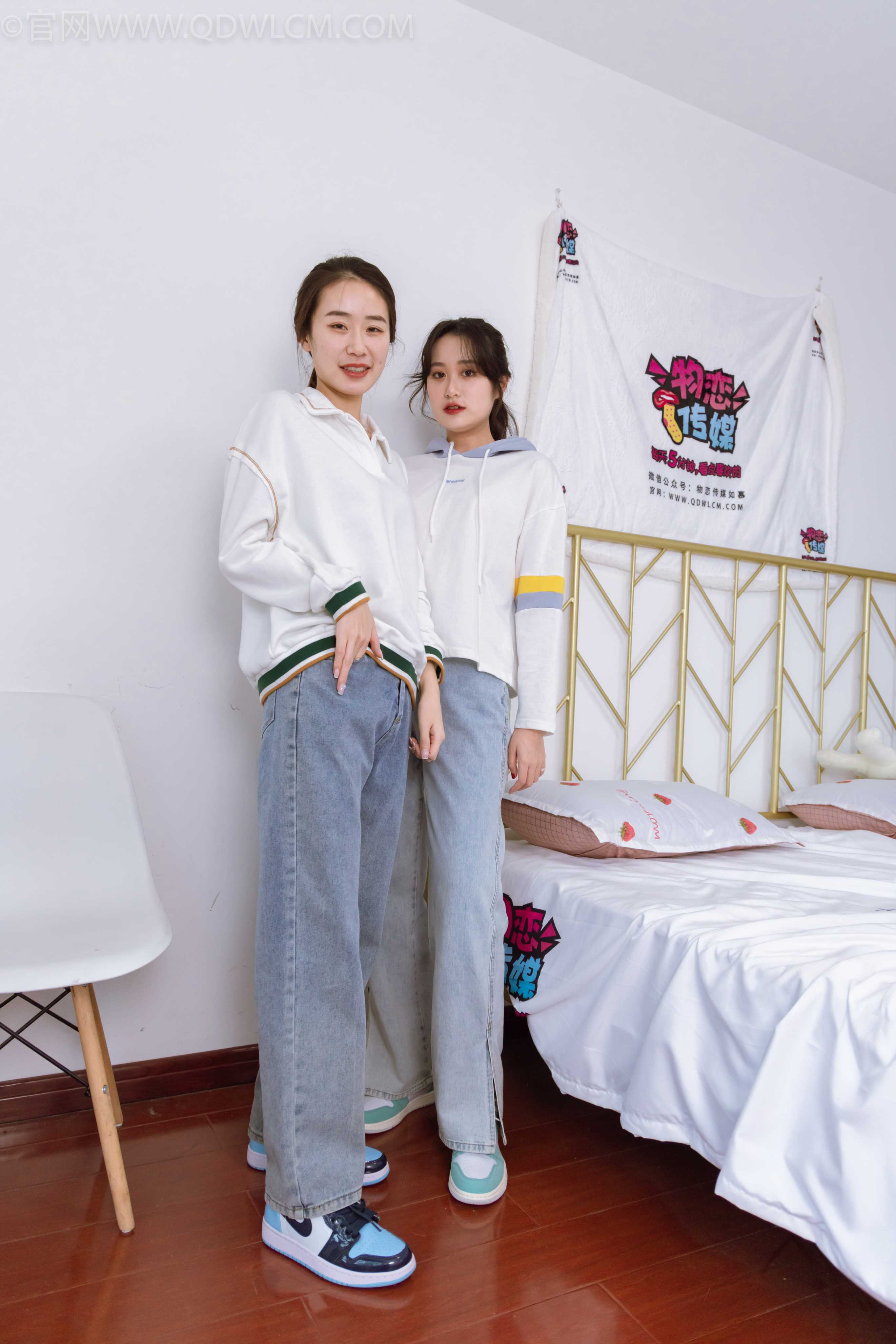 物恋传媒 NO.1142 菜菜&小敏-双生花 [157P+1V／5.45GB] 插图4