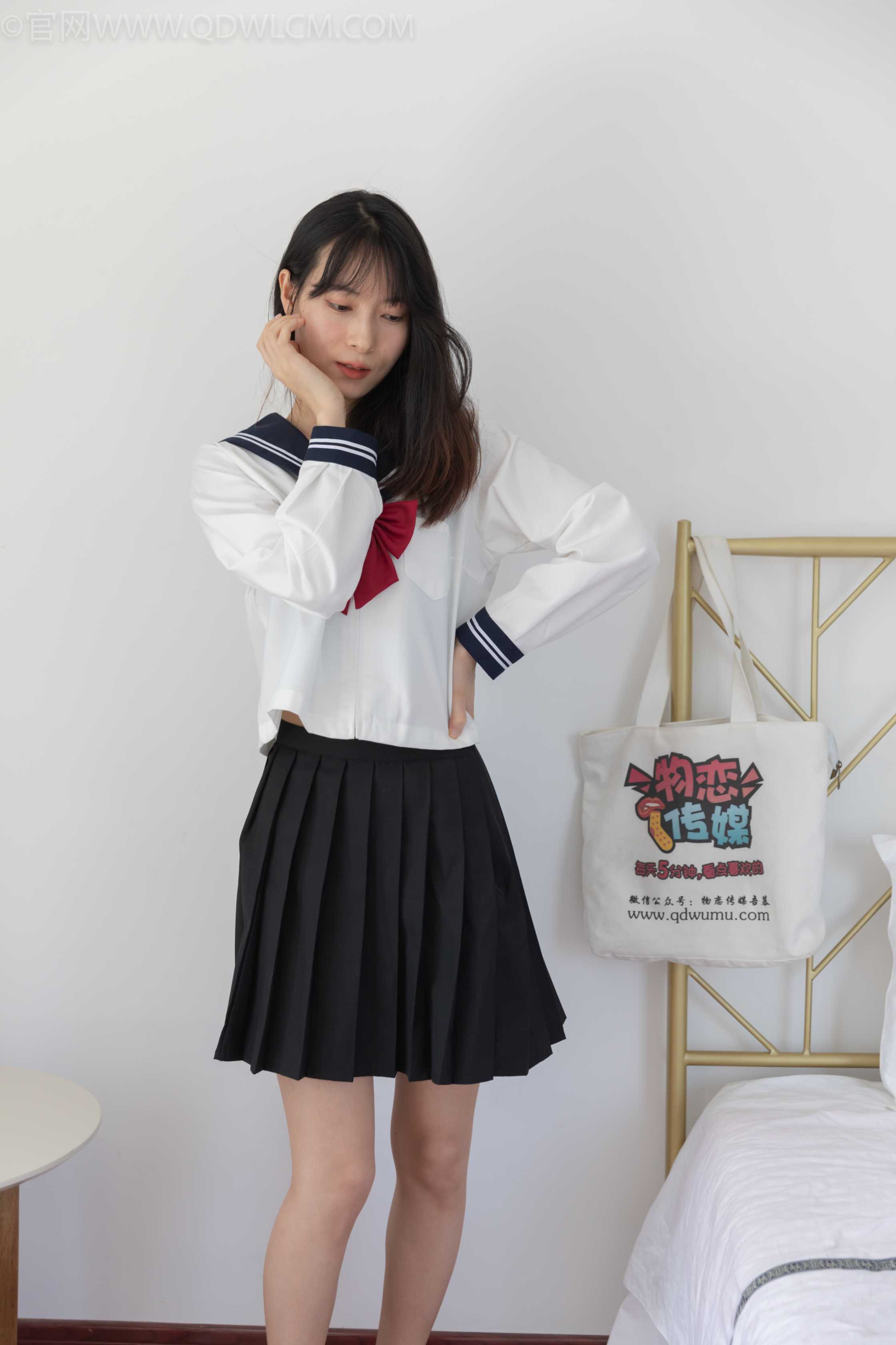 物恋传媒 NO.1145 猫儿-JK混搭风 [126P+1V／2.41GB] 插图3