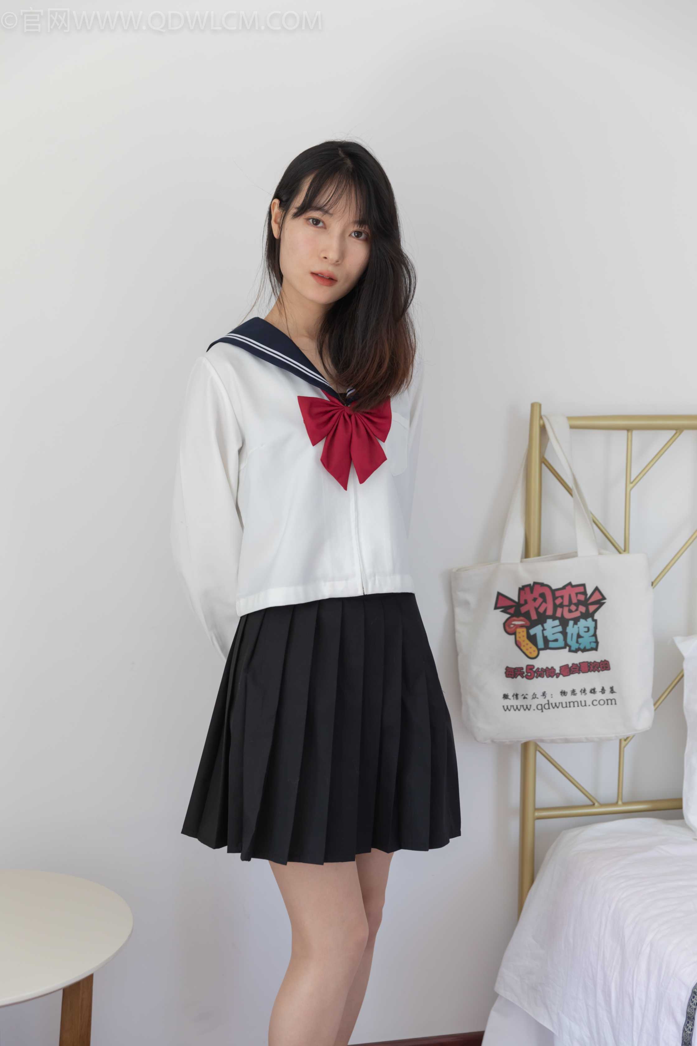 物恋传媒 NO.1145 猫儿-JK混搭风 [126P+1V／2.41GB] 插图4