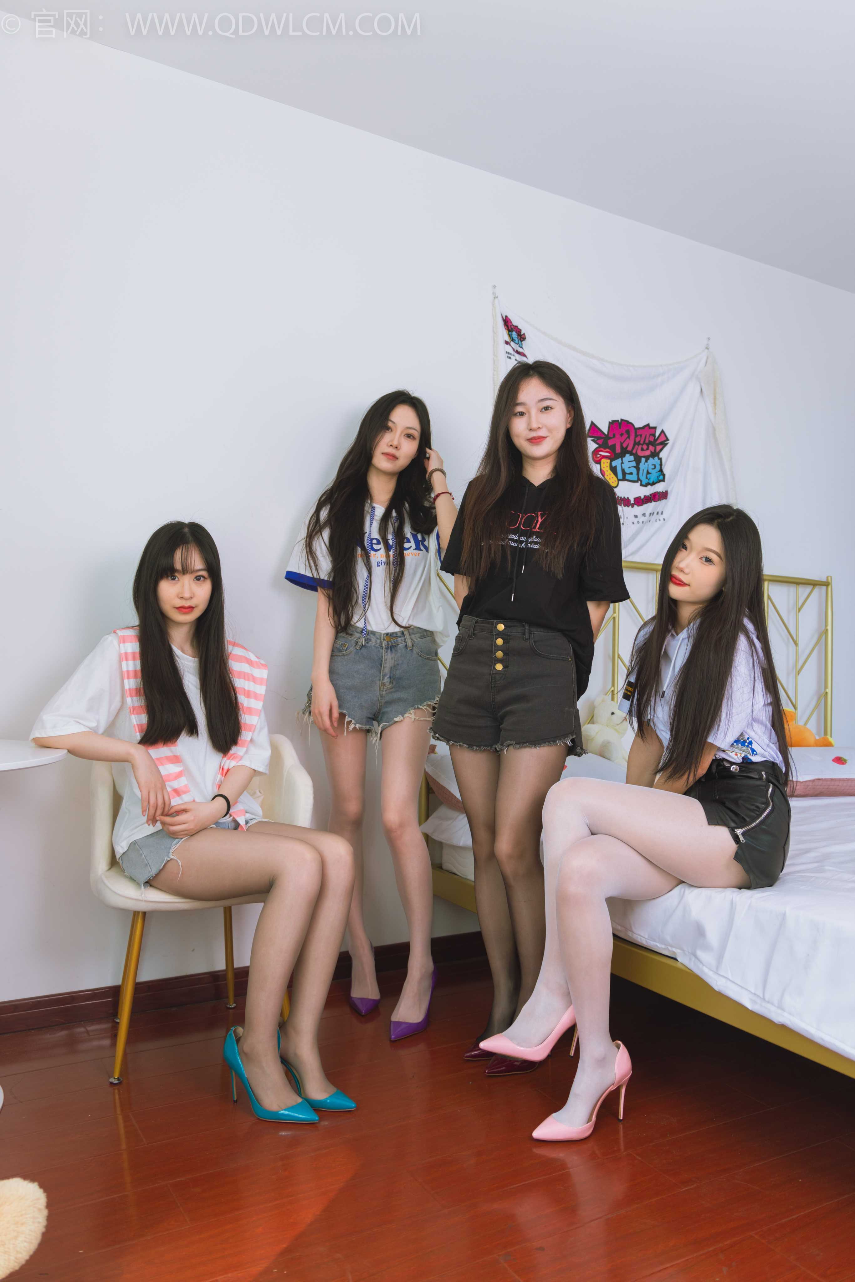 物恋传媒 NO.1607 小竹&美兔&康康&兮兮-美女聚会 [150P-1V-5.06G] 插图2