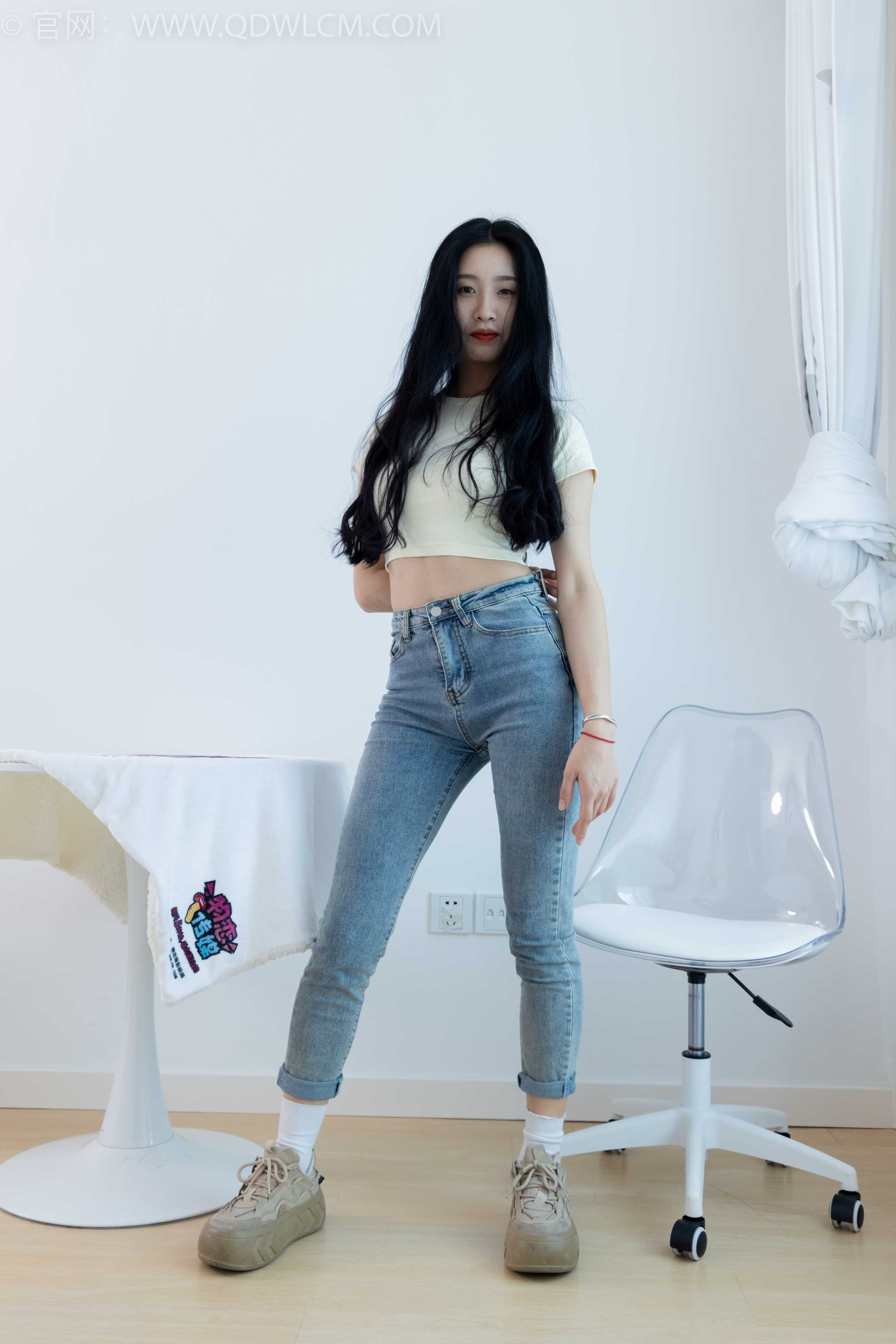 图片[6]-物恋传媒 NO.1783 绒绒-运动鞋、自然穿脏白棉袜（很脏）-COS写真在线网