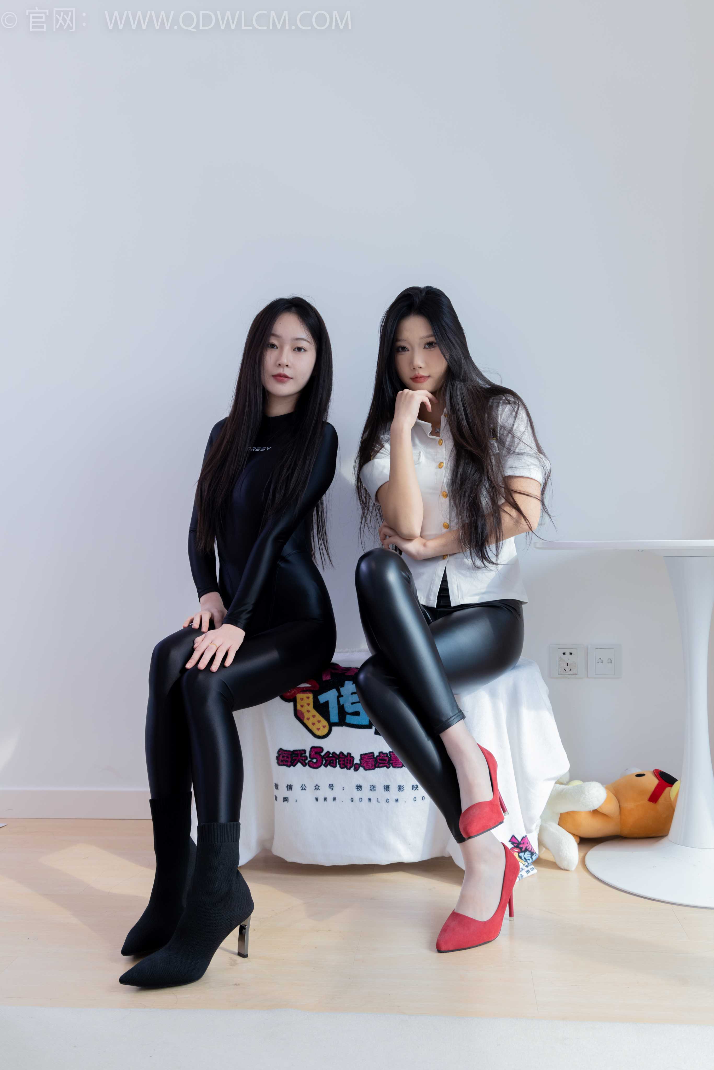 物恋传媒 NO.1887 小竹&美兔-黑白分明 [169P-1V-5.3G] 插图4