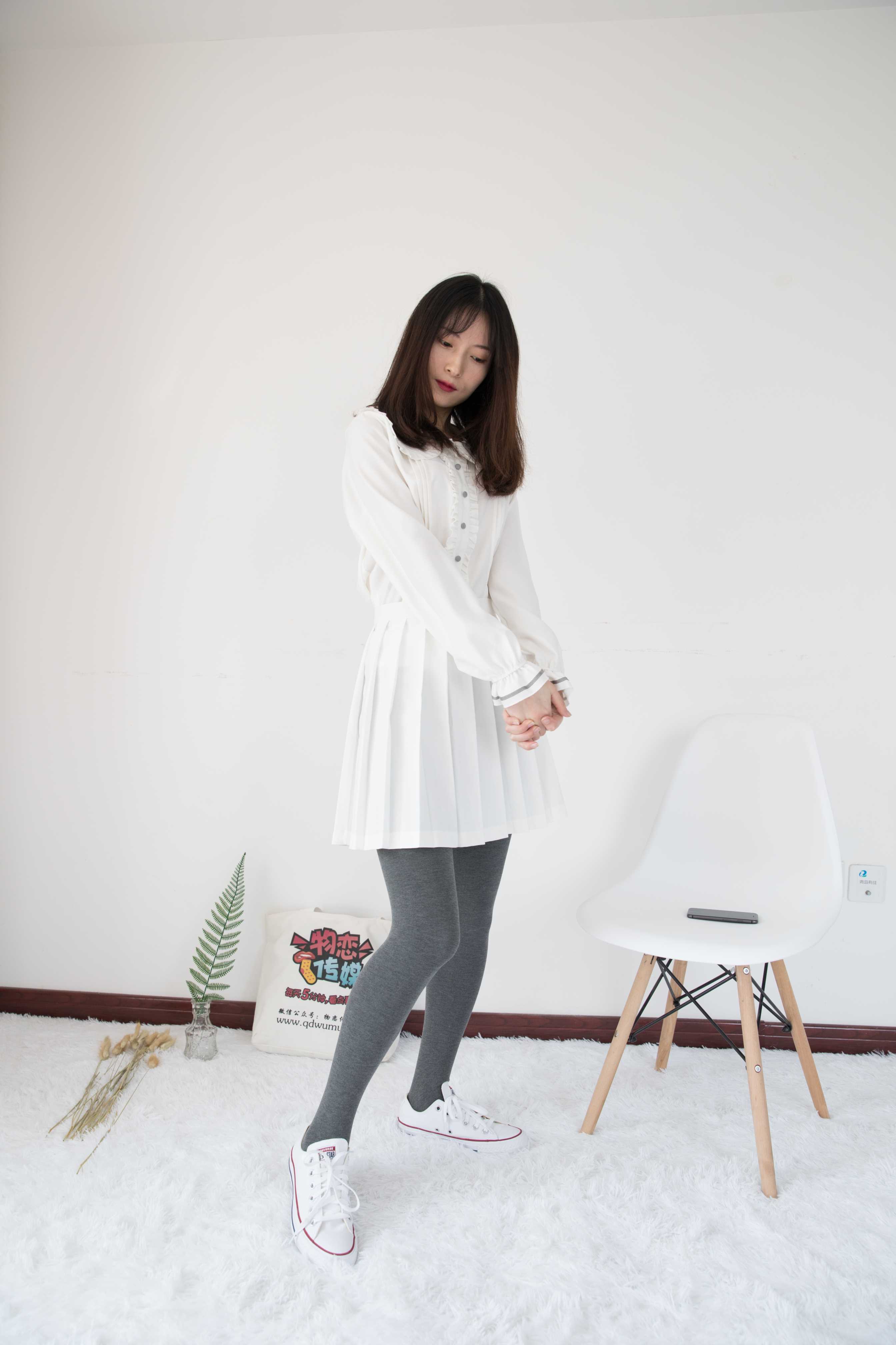 图片[3]-物恋传媒 No.378 猫耳-温暖的灰 [142P3.52G]-COS写真在线网