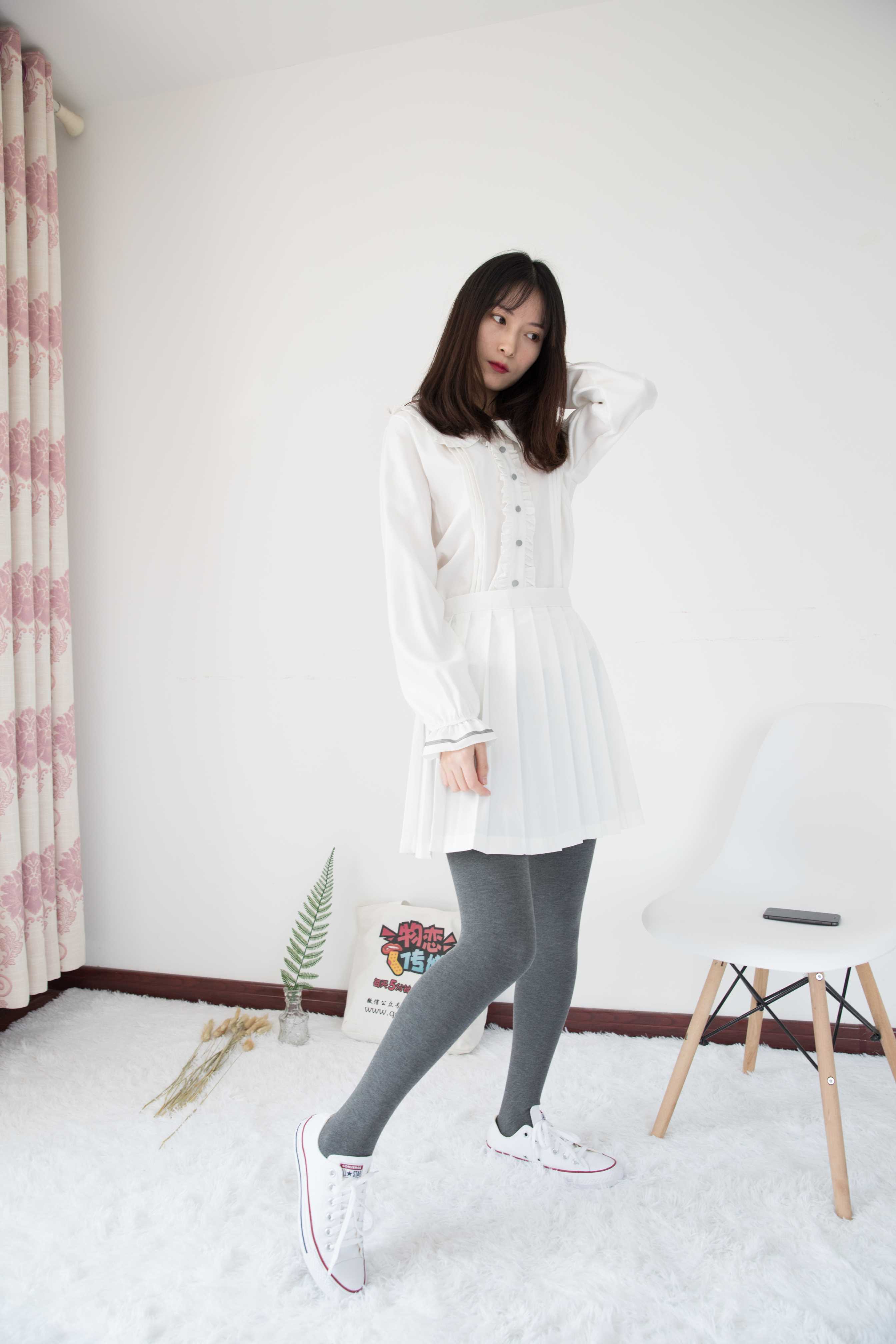 图片[5]-物恋传媒 No.378 猫耳-温暖的灰 [142P3.52G]-COS写真在线网