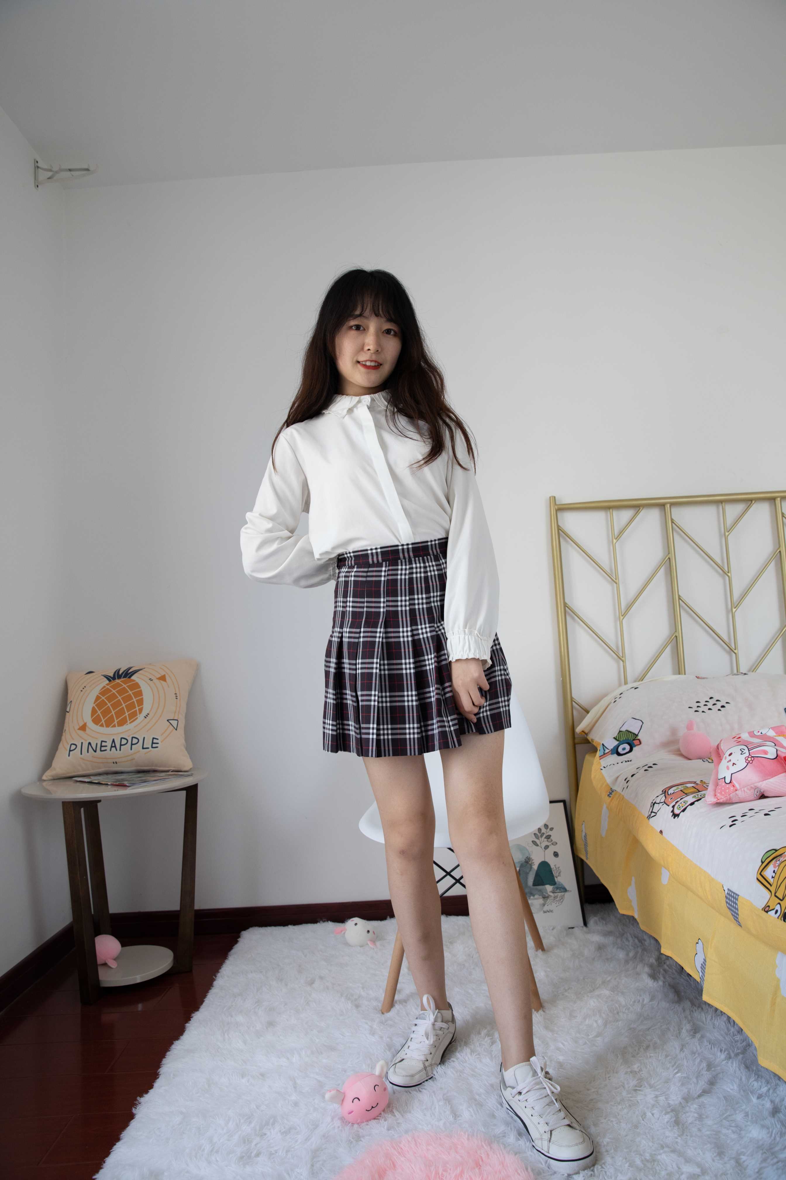 图片[6]-物恋传媒 No.409 洋洋-格子与糖 [146P4.05G]-COS写真在线网