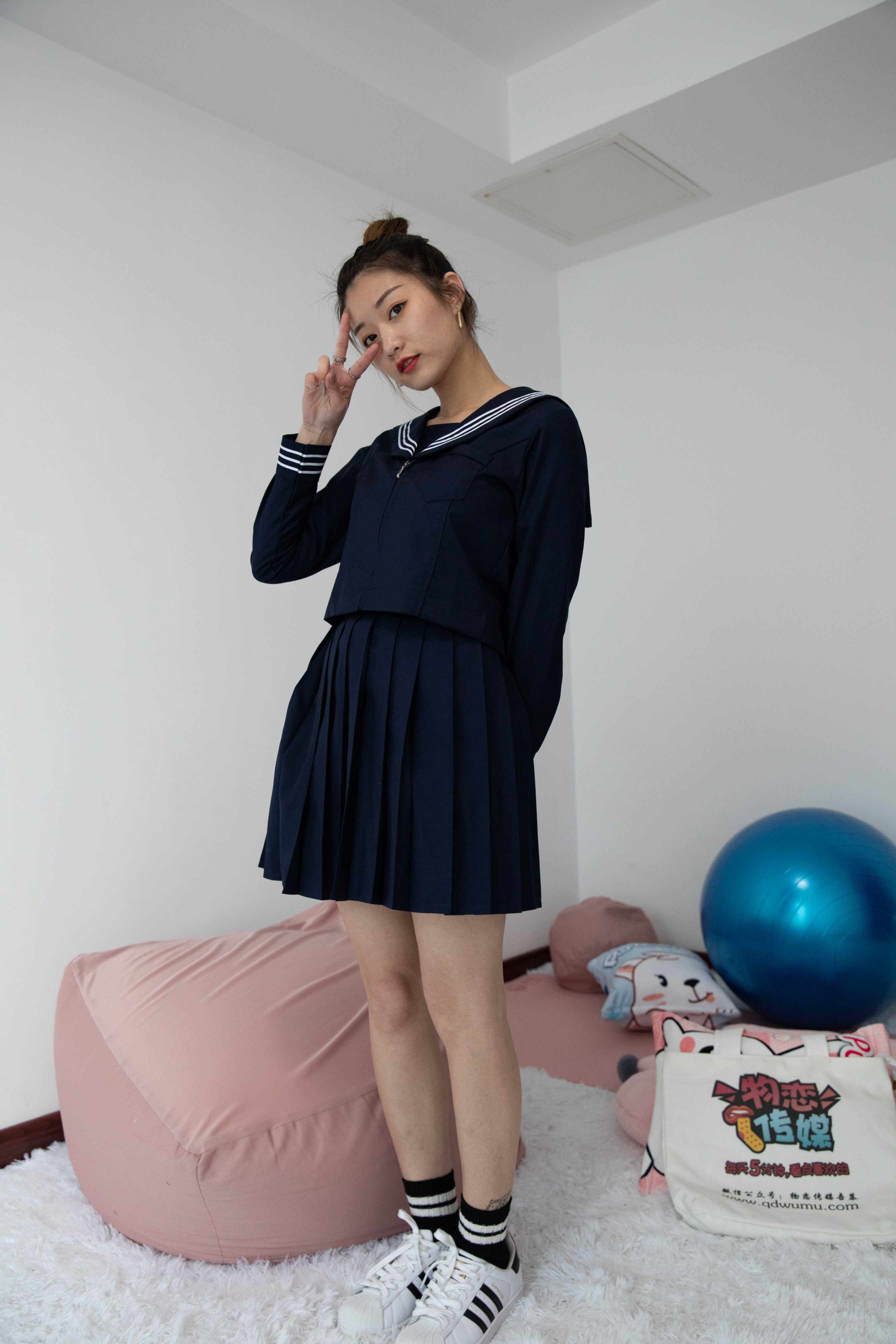 图片[3]-物恋传媒 No.448 言言-少年的她 [143P4.08G]-COS写真在线网