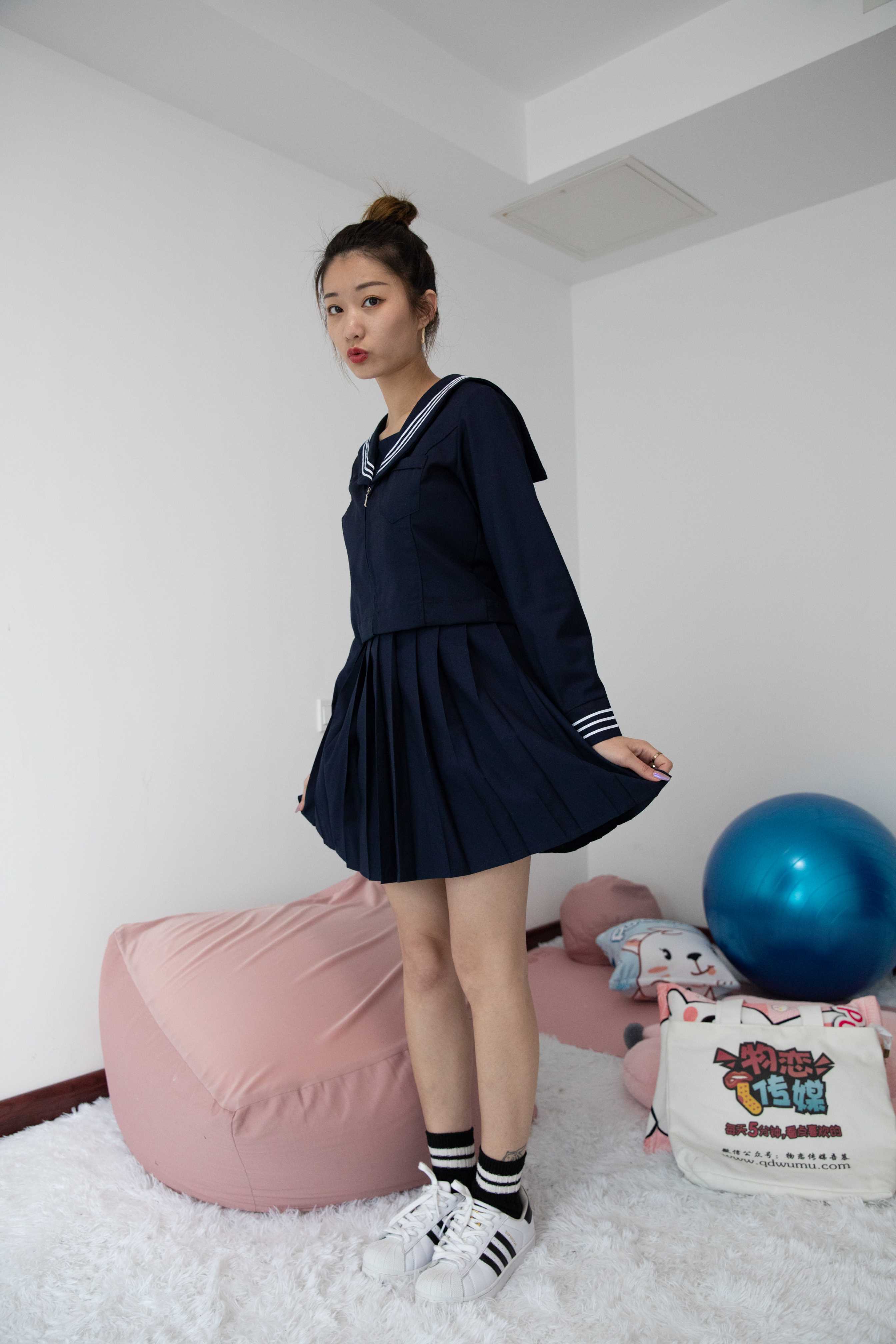 图片[4]-物恋传媒 No.448 言言-少年的她 [143P4.08G]-COS写真在线网