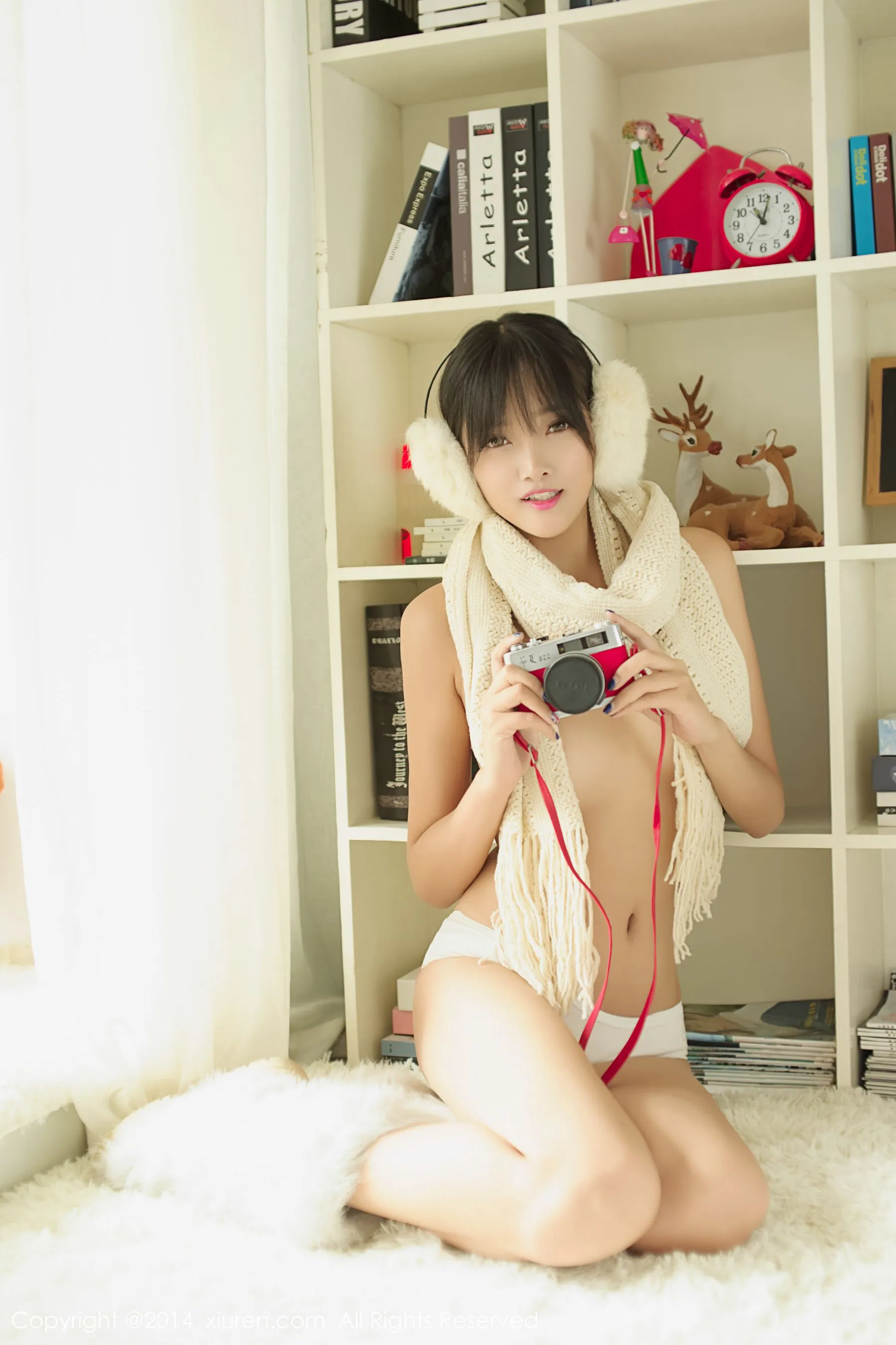 静颜宁《可爱居家少女》 秀人网 No.217 插图10