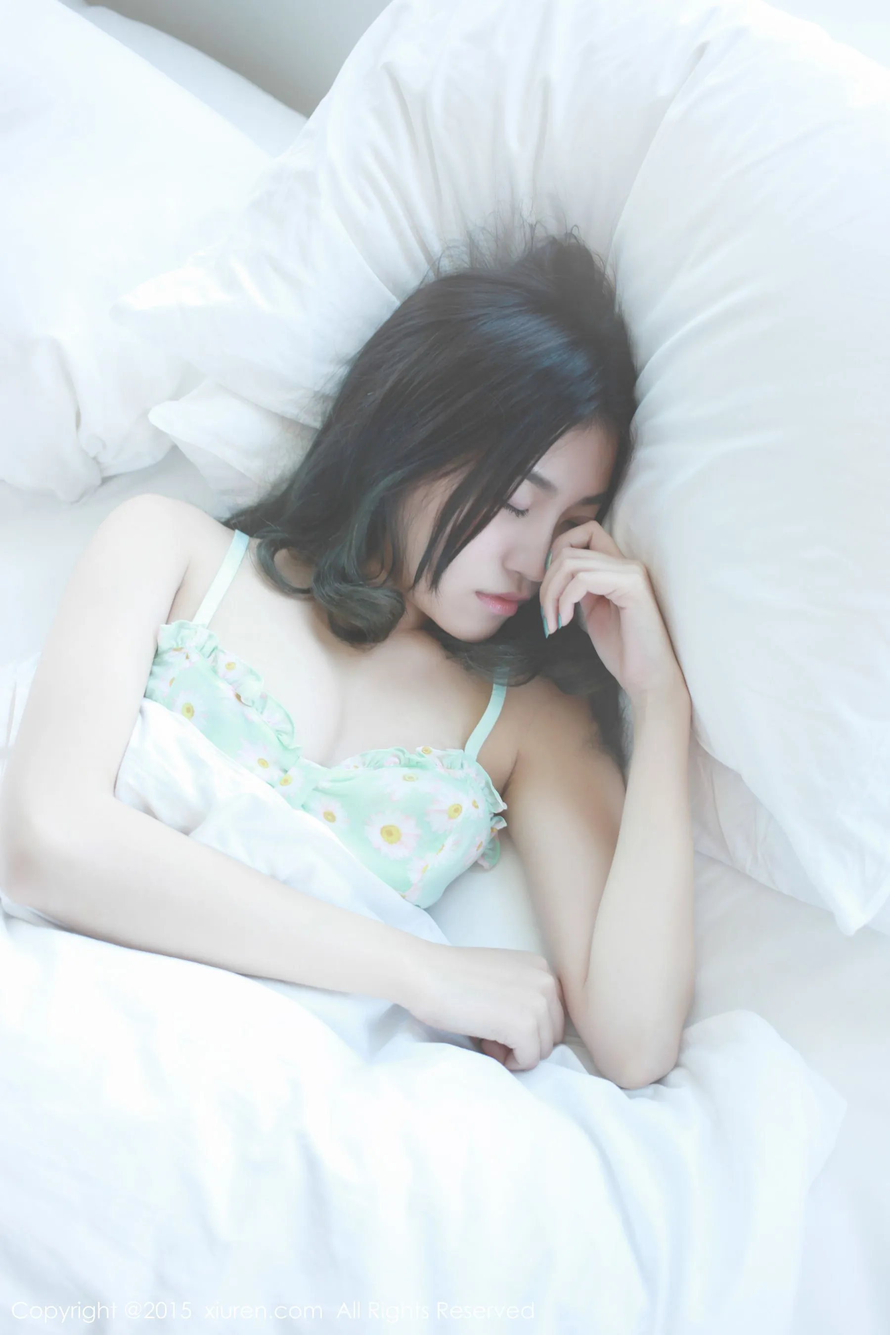 图片[2]-许诺Sabrina《泰国曼谷旅拍》睡衣系列 秀人网 No.287-COS写真在线网