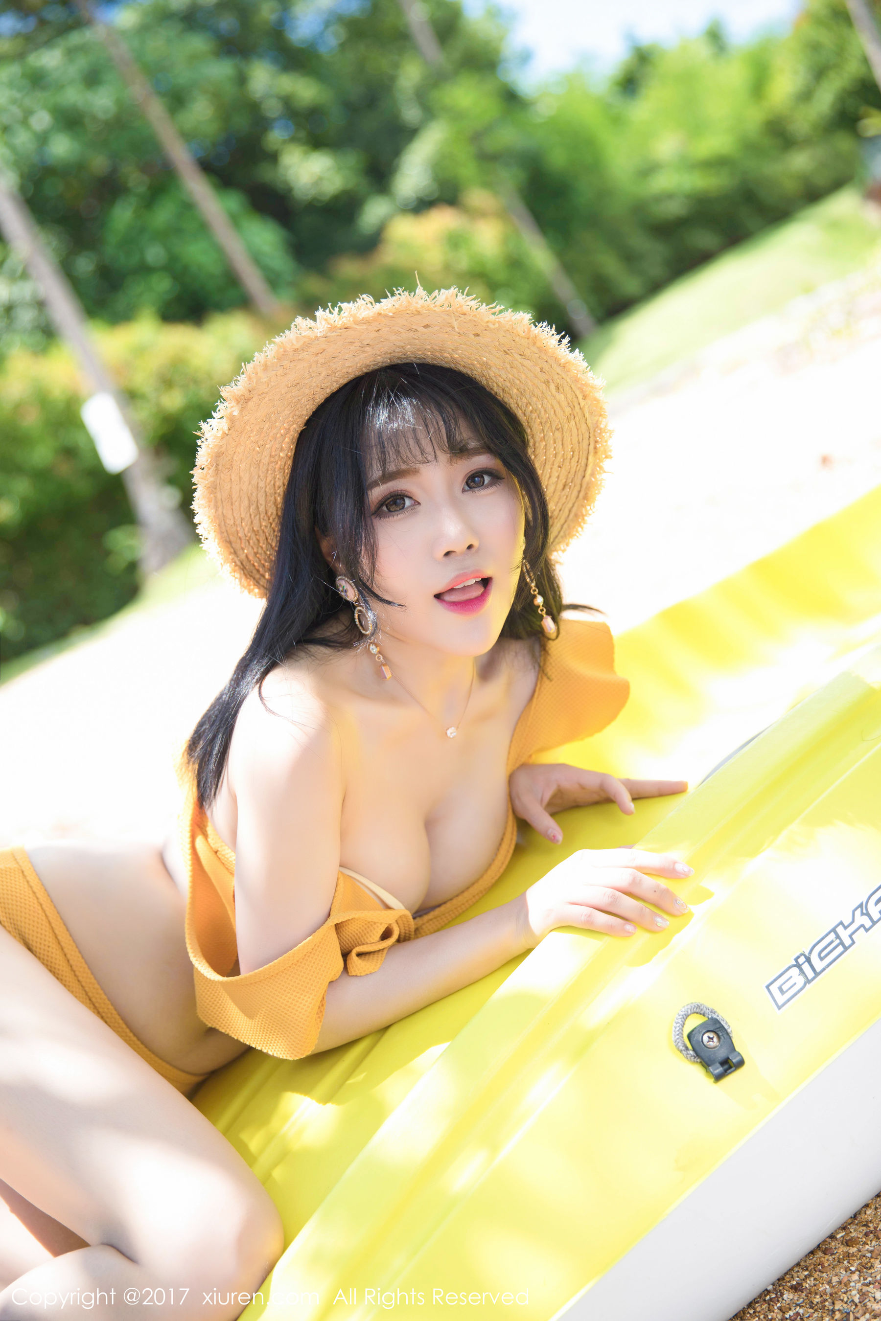 兜豆靓Youlina《田园风仙子》 秀人 NO.855 插图4